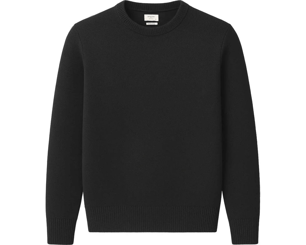 Herrenpullover aus Merinowolle Mayoral Marbella - Schwarz