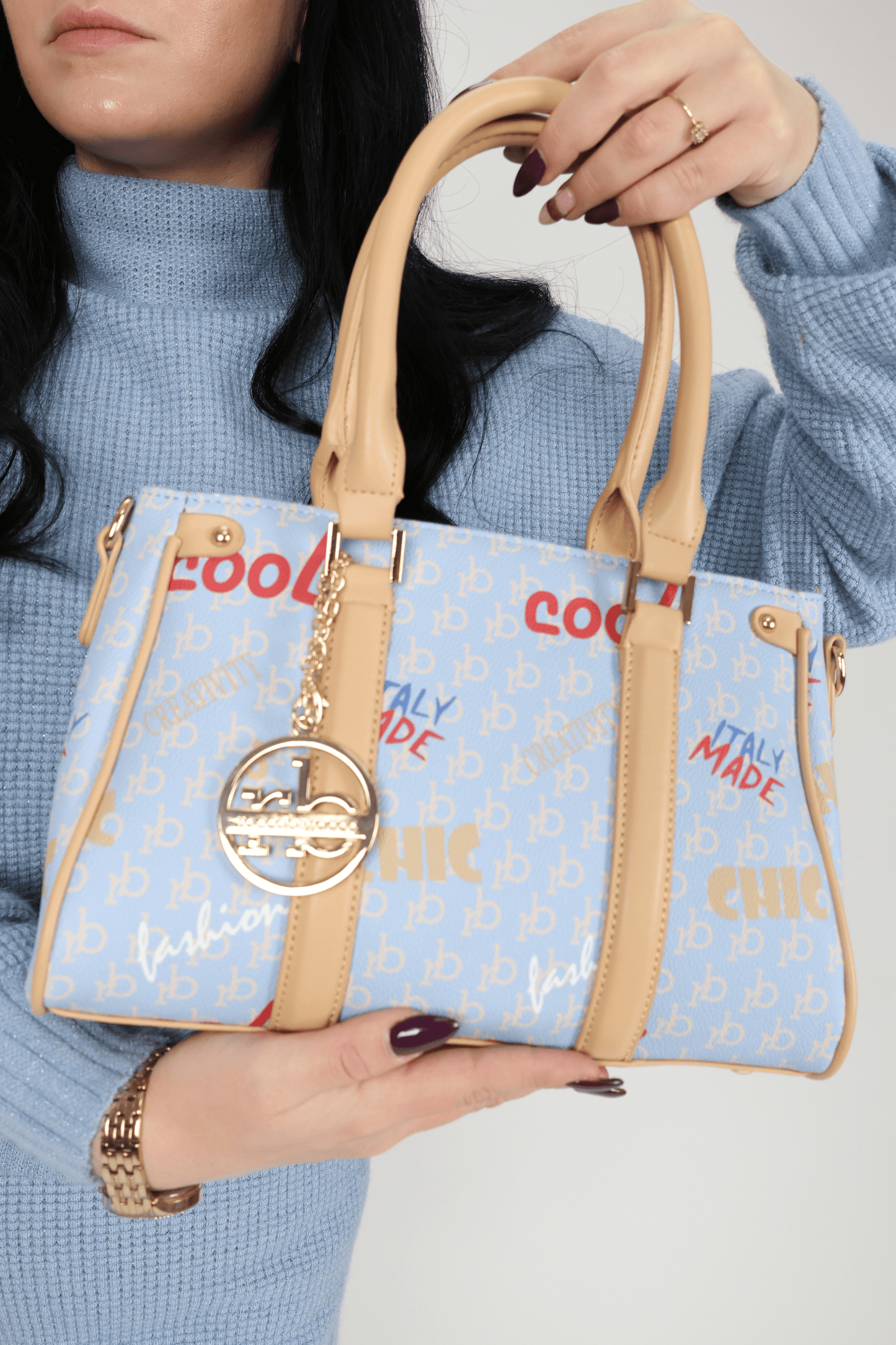 Дамска Чанта, Син Roberto Fashion Store Bag RBR910B010146 Blue