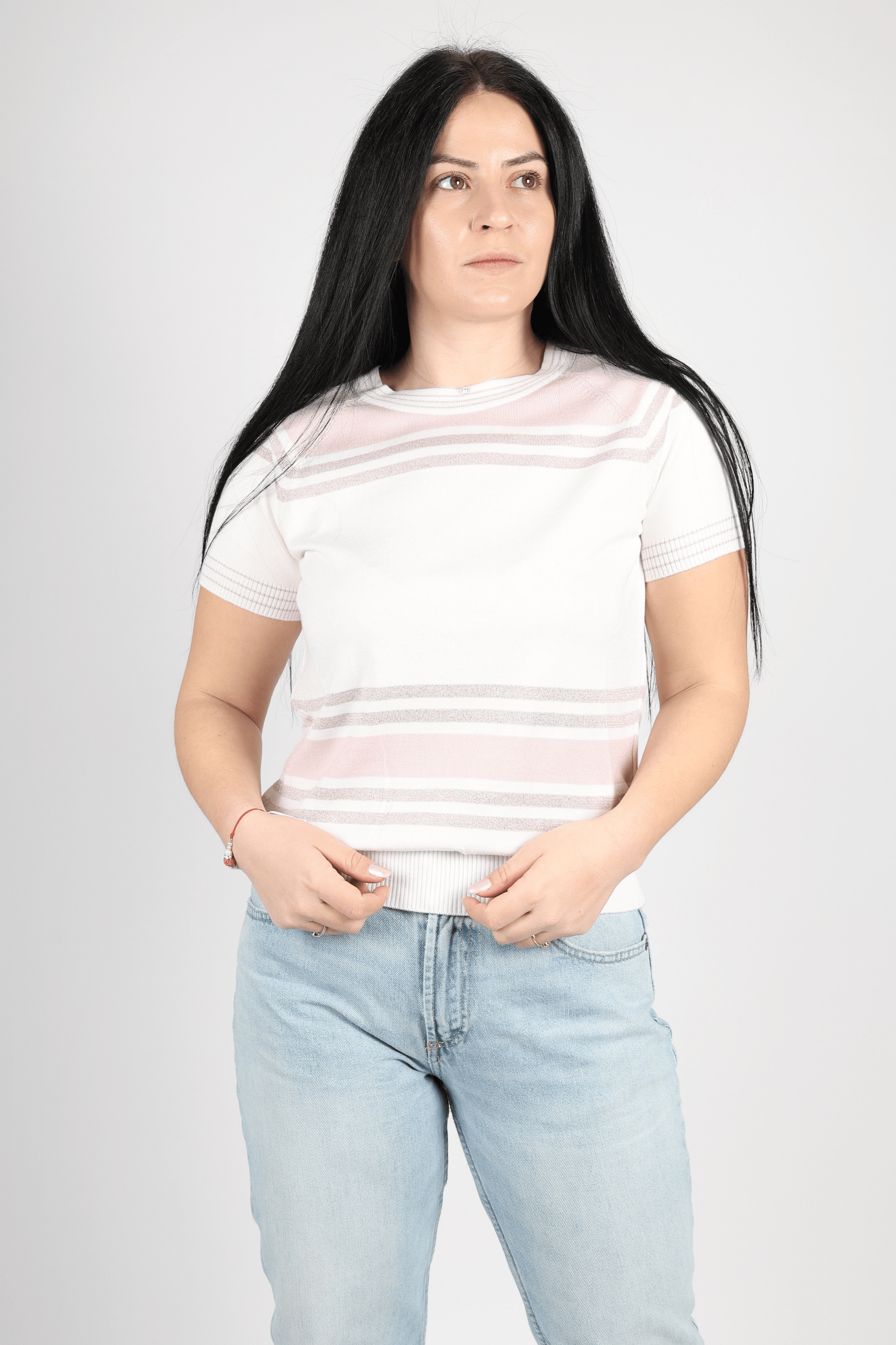 Дамска Тениска, Розов Roberto Fashion Store T-shirt FETHPI01S S - M