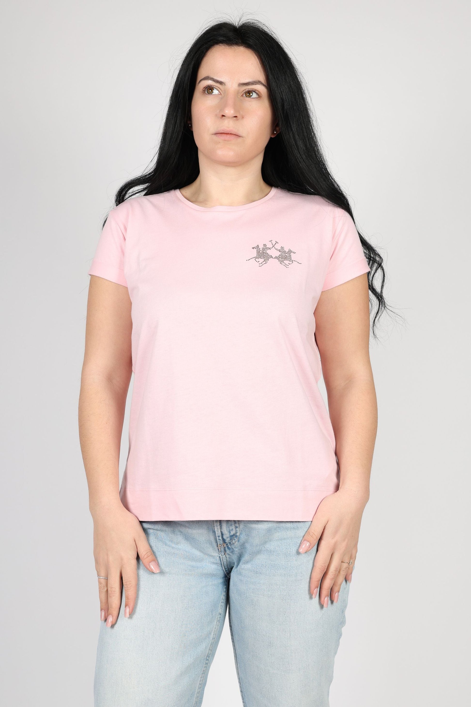 Дамска Тениска, Жълт & Розов Roberto Fashion Store T-shirt XWR007JS20602101PXS XS Pink