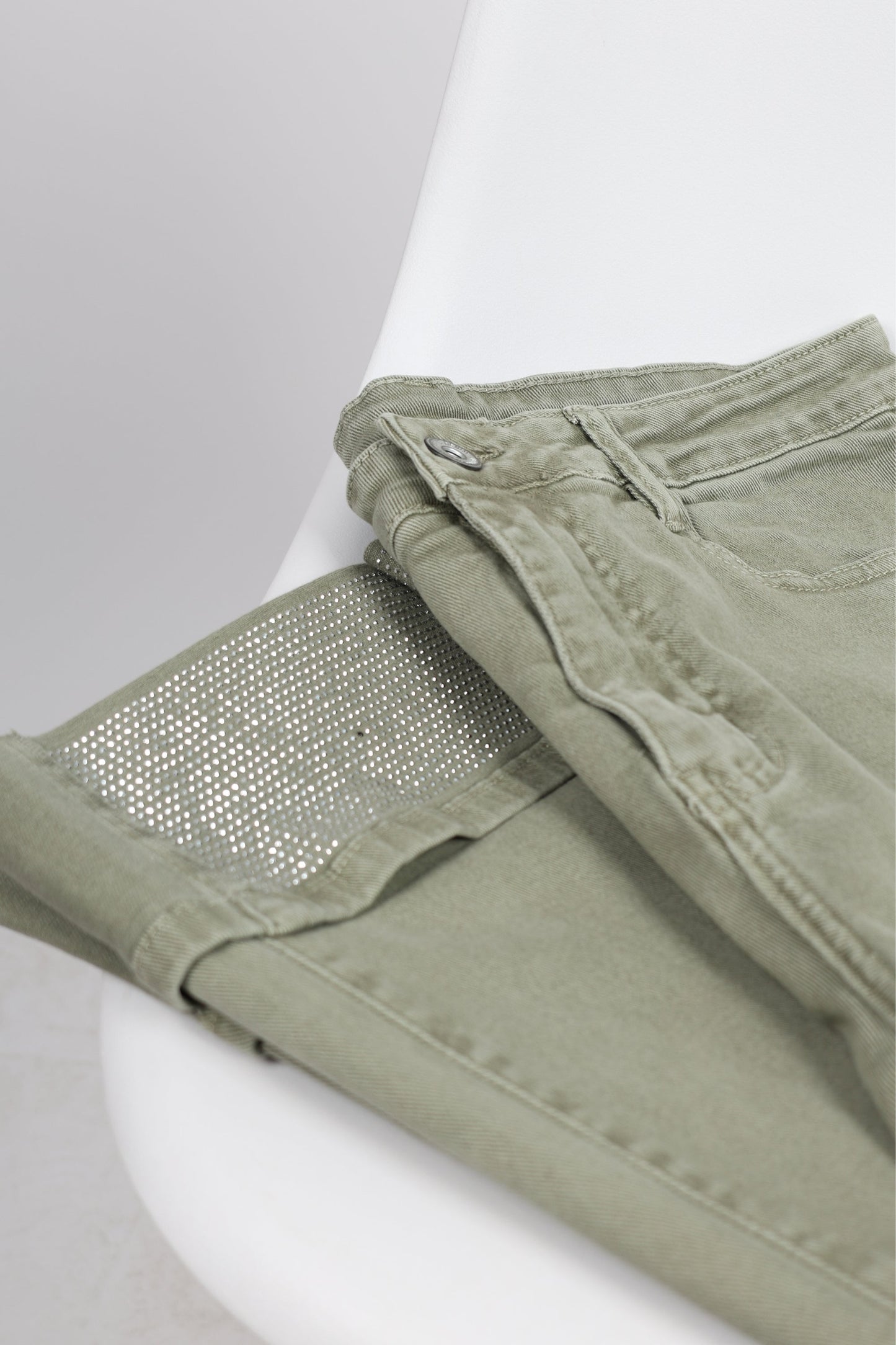 Дамски Дънки, Зелен Roberto Fashion Store Jeans RBRF1903JNSGRNS Green S