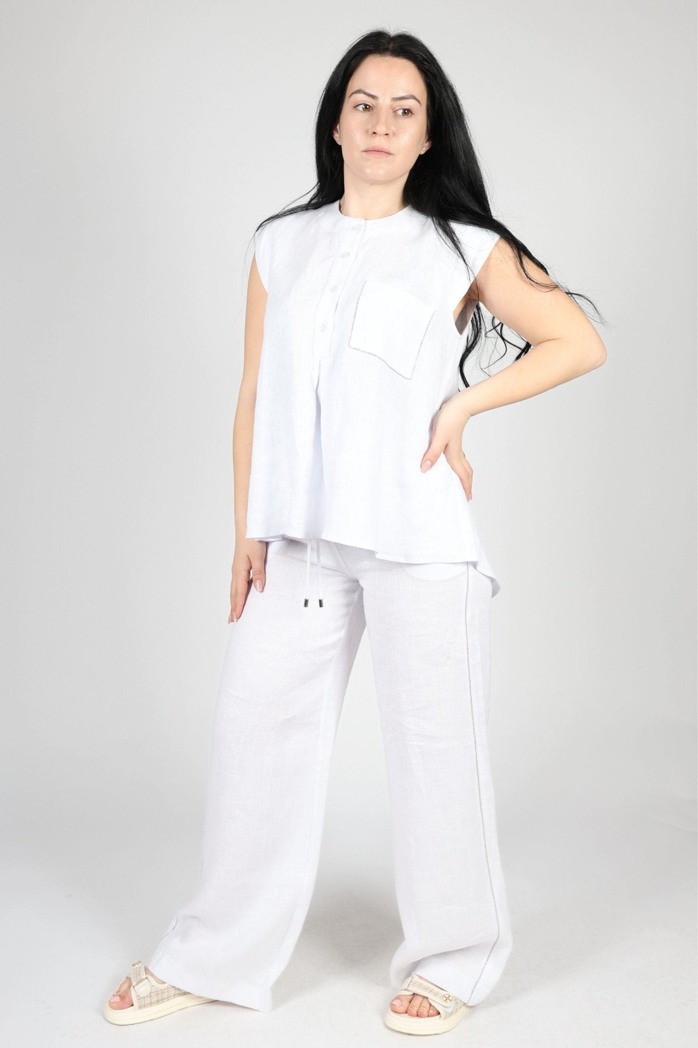 Women's 2-piece set, White