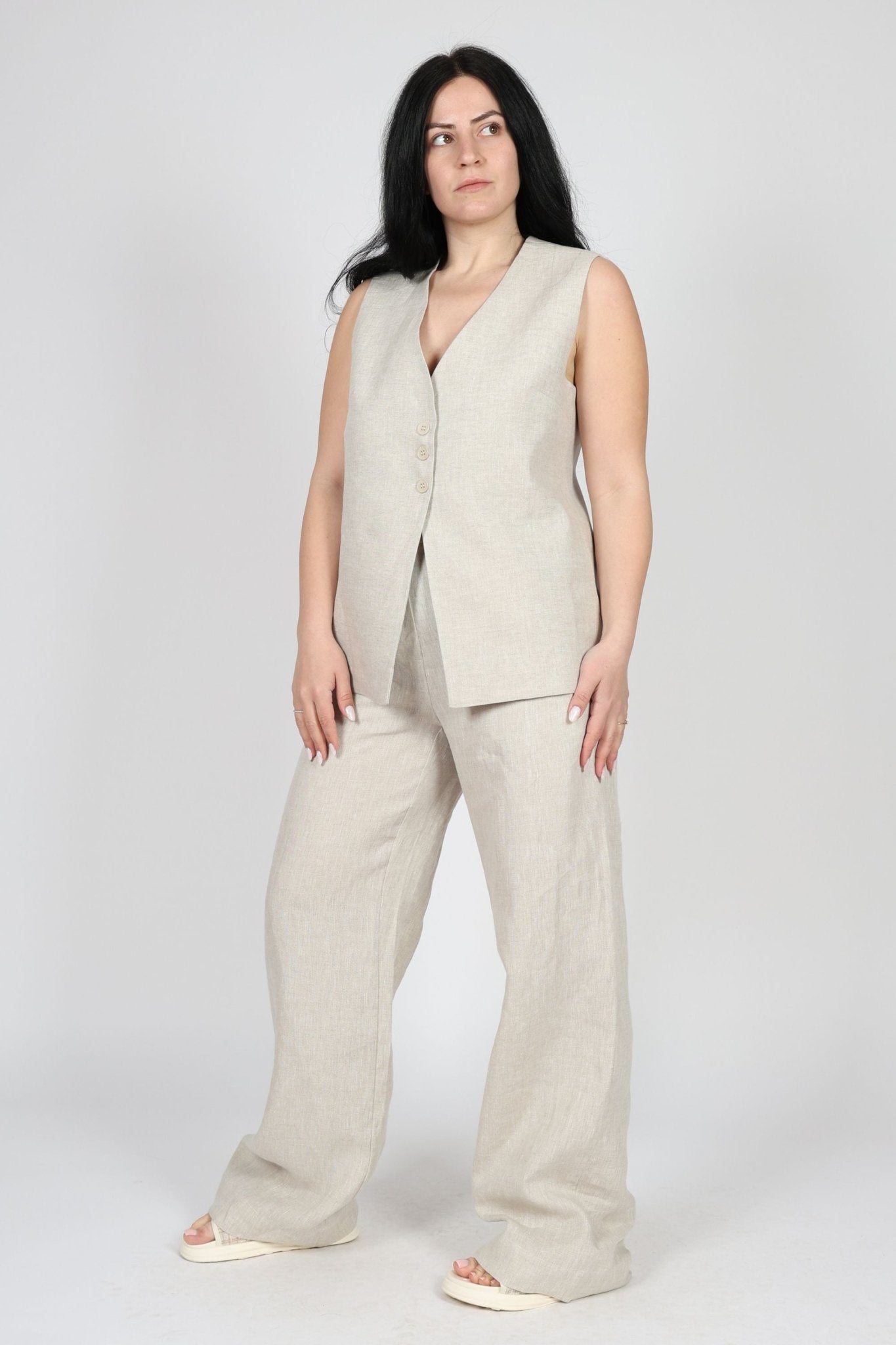 Women's 2-piece set, Beige