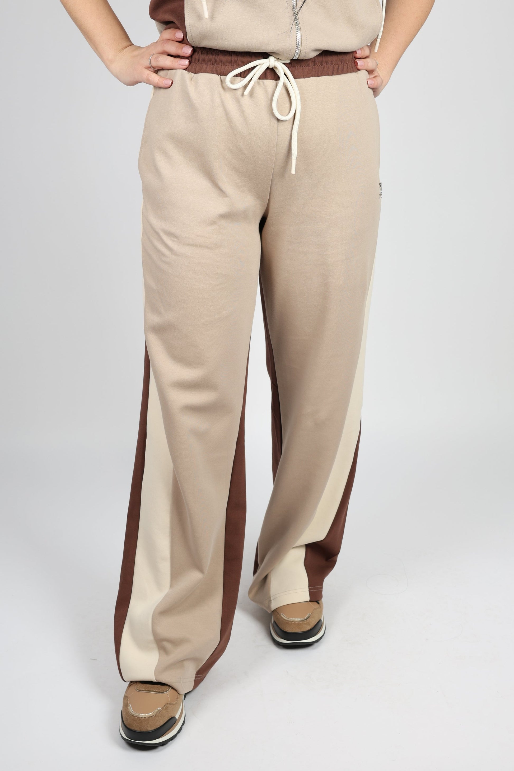 Дамски Комплект от 2 части, Бежов Roberto Fashion Store Set RBRF2403SOCUTE36 Beige 36 EU