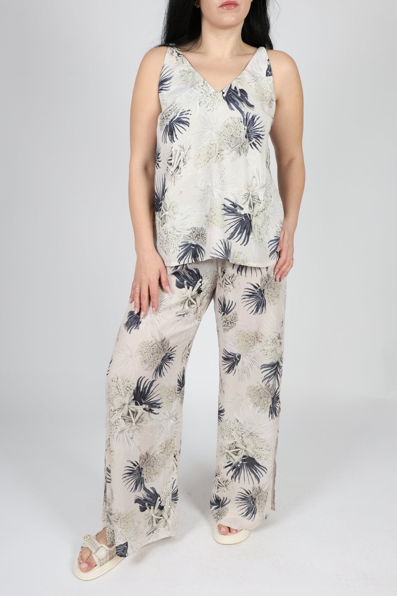 Women's 2-Piece Set, Beige