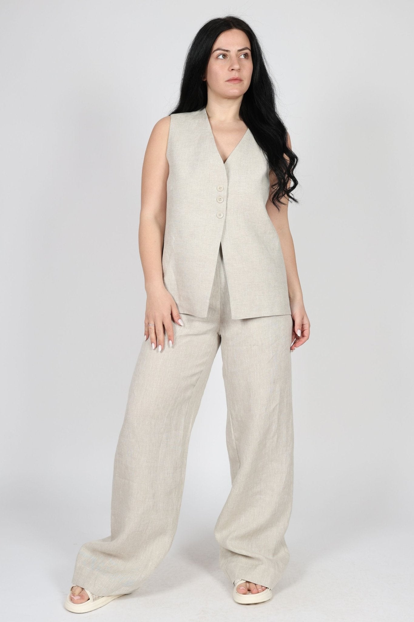 Women's 2-piece set, Beige