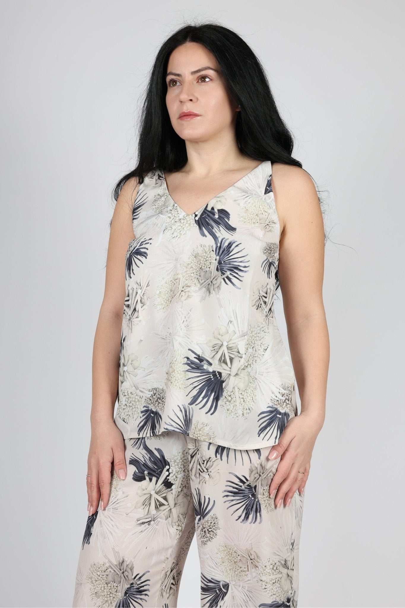 Women's 2-Piece Set, Beige