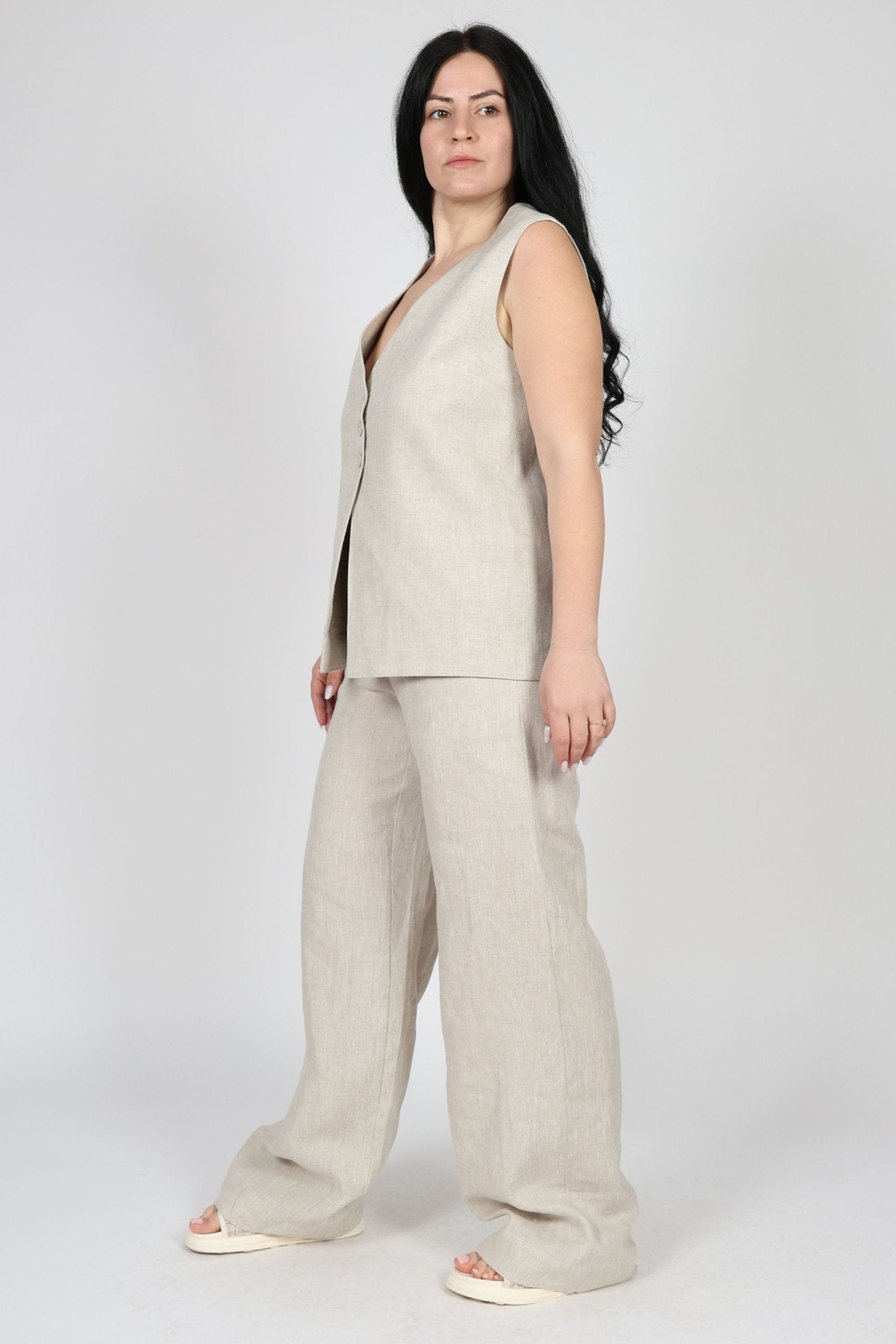 Women's 2-piece set, Beige