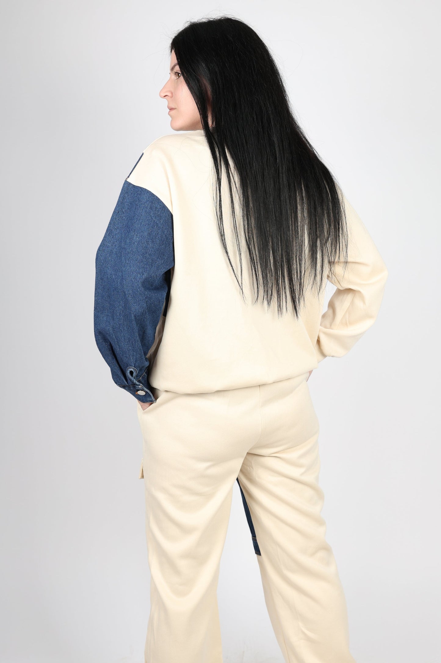 Дамски Комплект от 2 Части, Бежов Roberto Fashion Store Set RBRF1903DNMSETTU Beige TU
