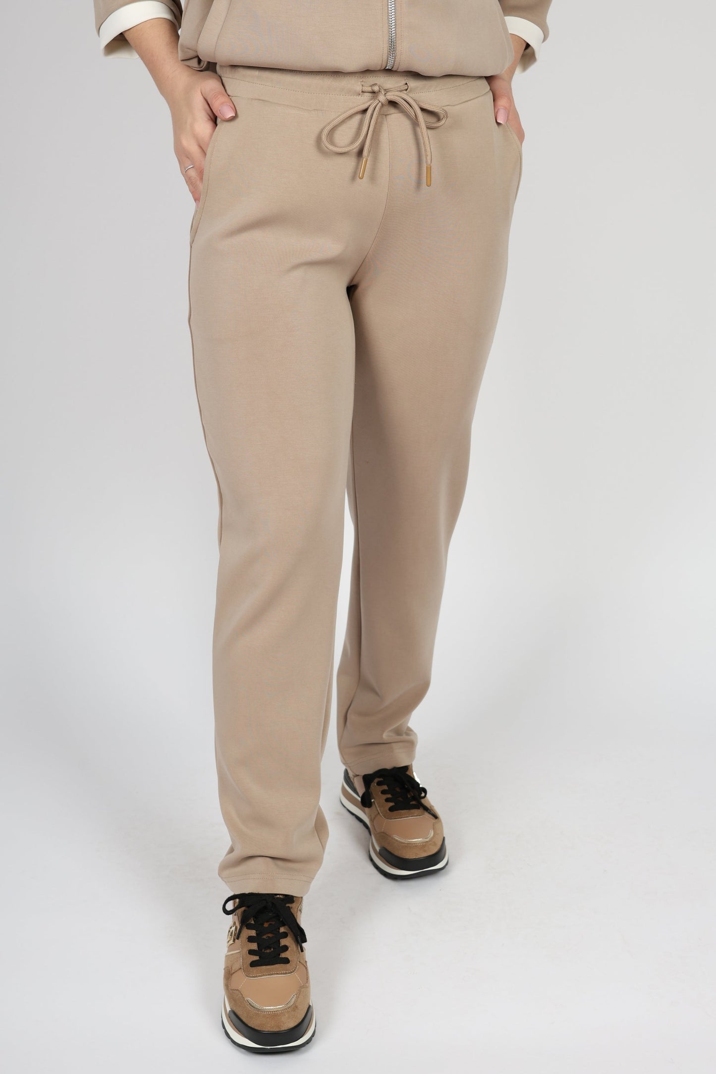 Дамски Комплект от 2 Части, Бежов Roberto Fashion Store Set SCTBEIGE0804TWSTS Beige S