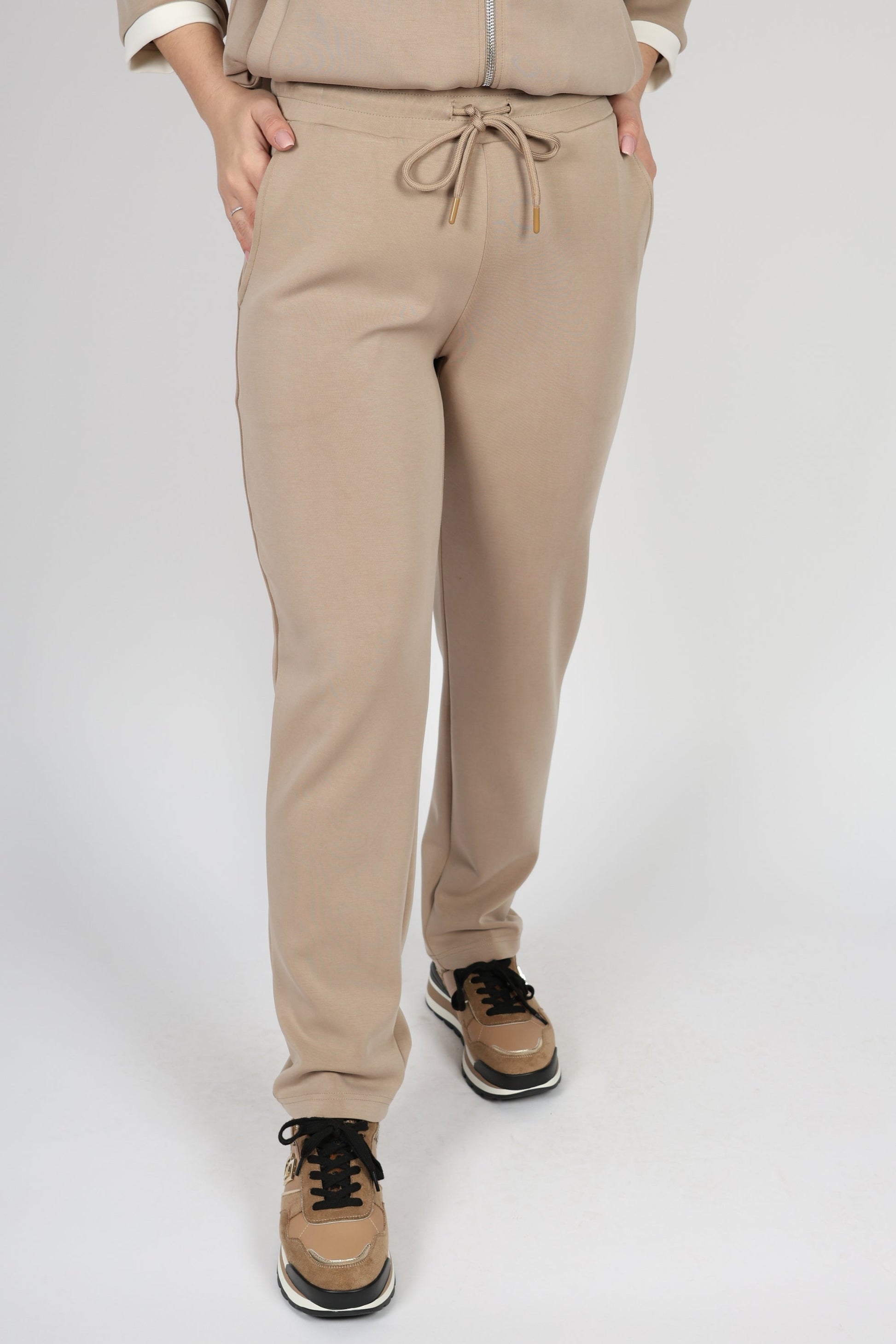 Дамски Комплект от 2 Части, Бежов Roberto Fashion Store Set SCTBEIGE0804TWSTS Beige S