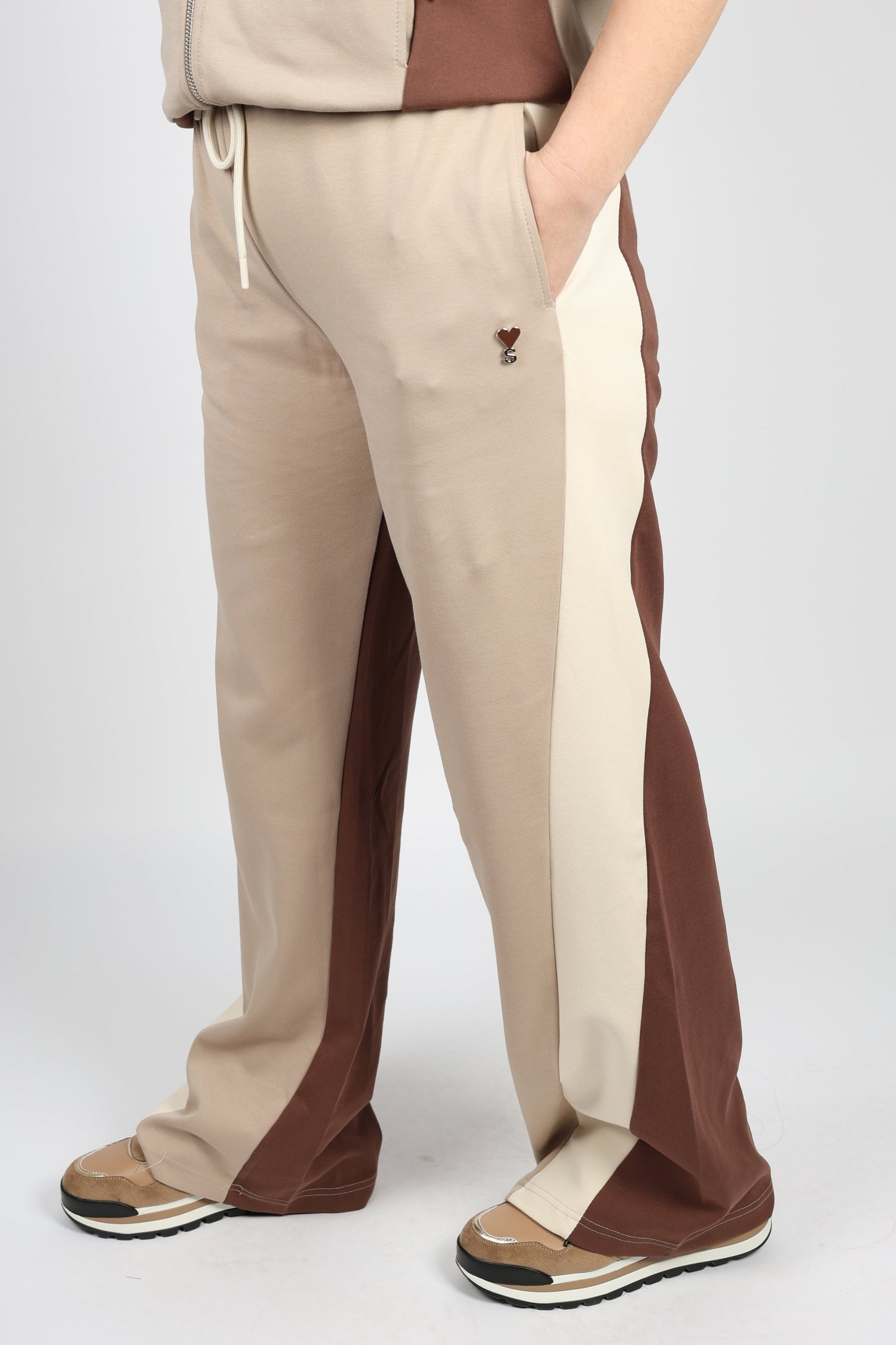 Дамски Комплект от 2 части, Бежов Roberto Fashion Store Set RBRF2403SOCUTE36 Beige 36 EU