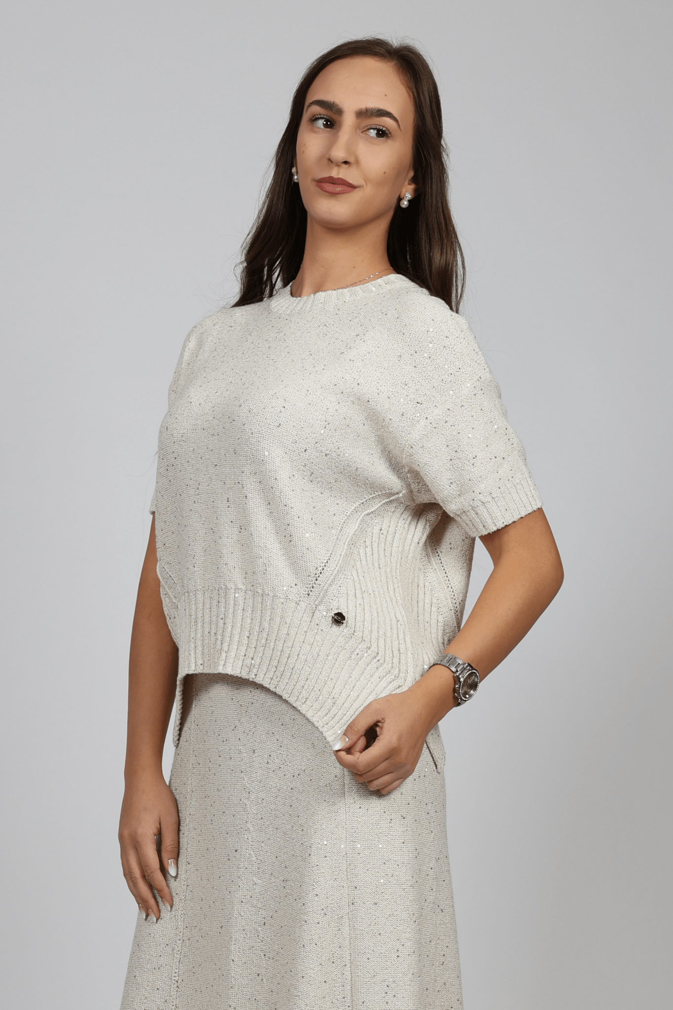 Women's 2-piece set, Beige