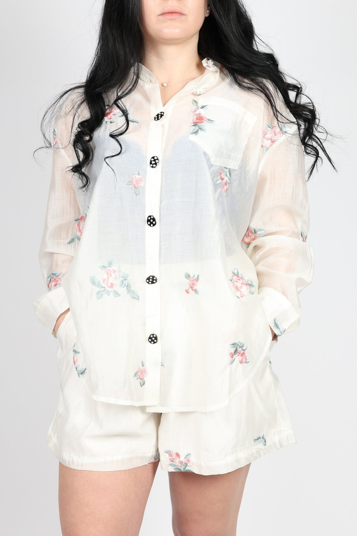 Дамски Комплект от 2 части, Бял Roberto Fashion Store Set RBRF2103ITSETBEI White TU