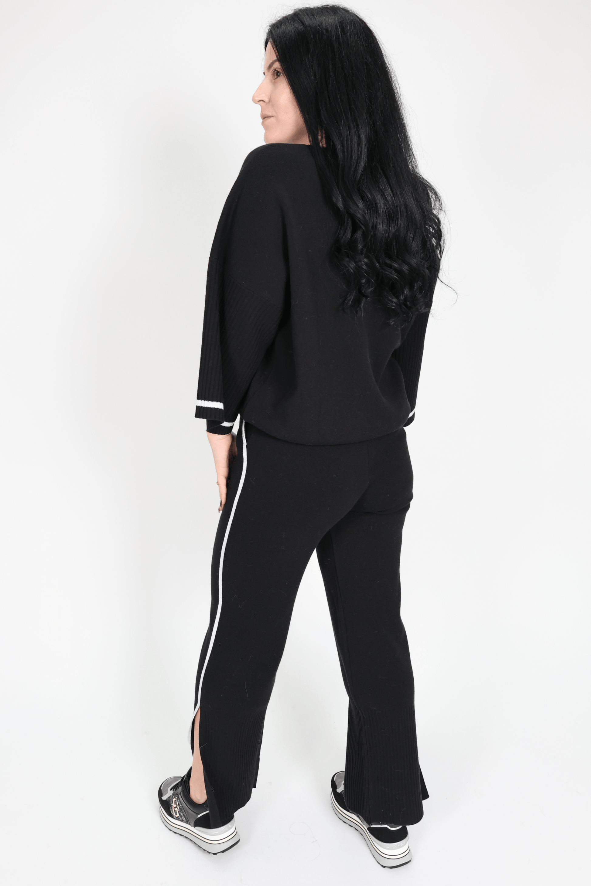 Дамски Комплект от 2 части, Черен Roberto Fashion Store Set 8Y9Z0A M INTL Black