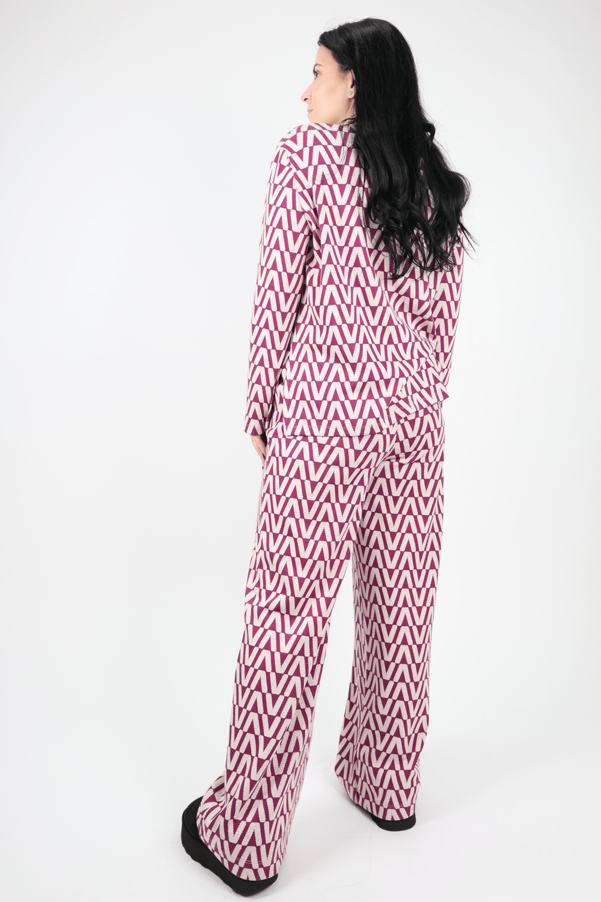Дамски Комплект от 2 части, Черен, Червен & Син Roberto Fashion Store Set 0F2G4HL2 S INTL Navy