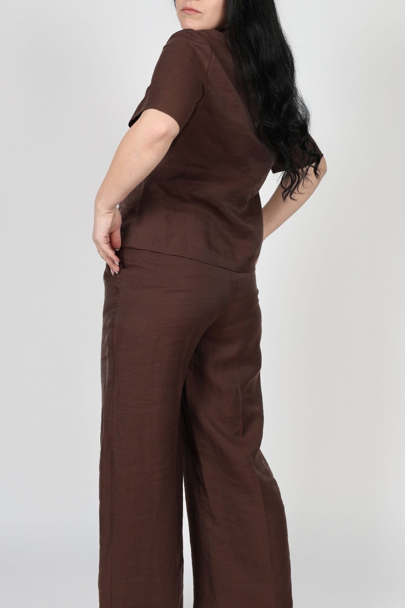 Women's 2-piece set, Brown