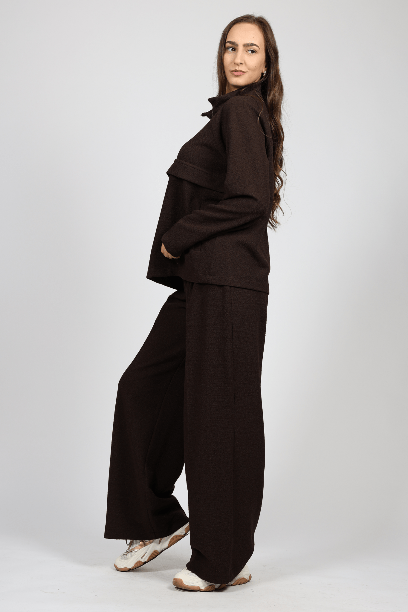 Women's 2-piece set, Brown