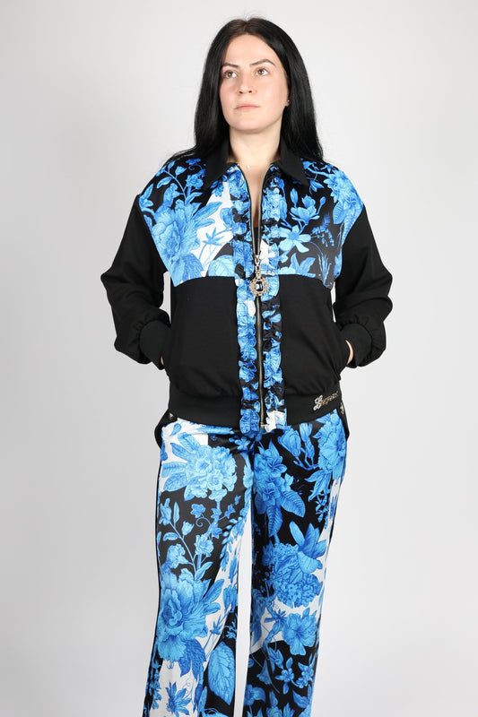 Дамски Комплект от 2 части, Син Roberto Fashion Store Set RBRF2403LSGRDASETBLU38 38 Blue