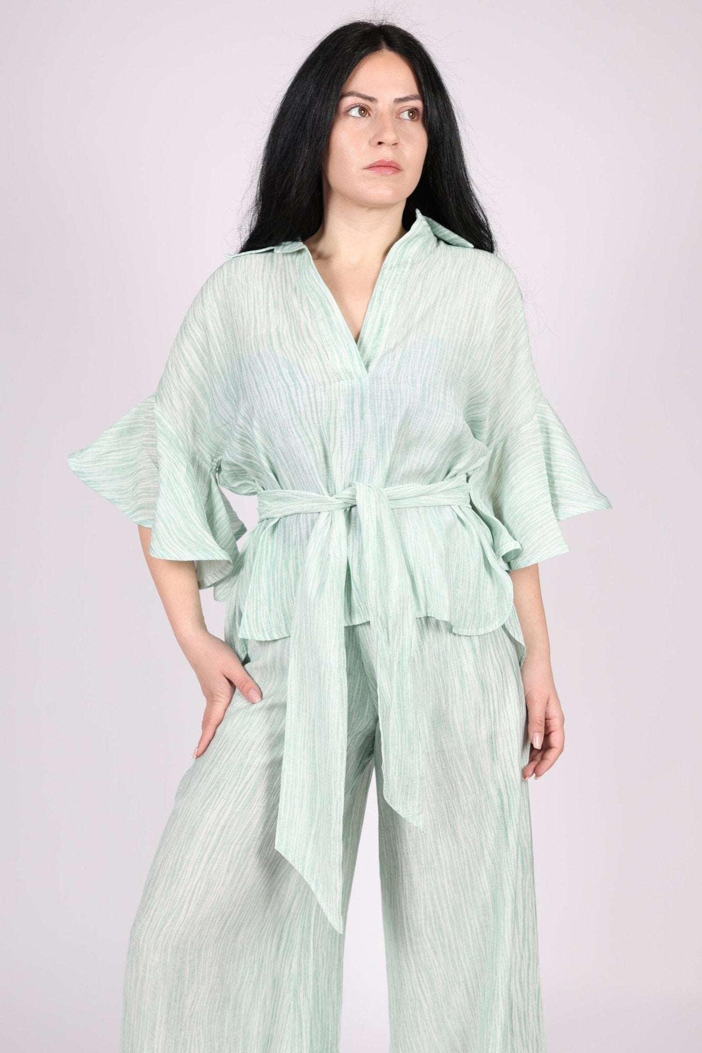 Women's 2-piece set, Green