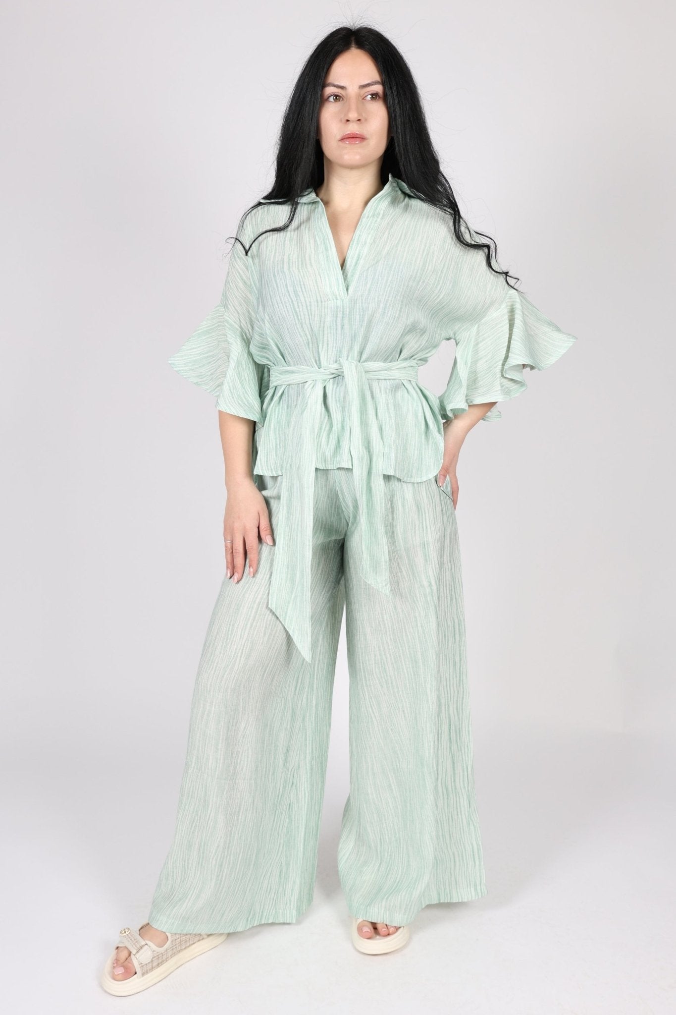 Women's 2-piece set, Green