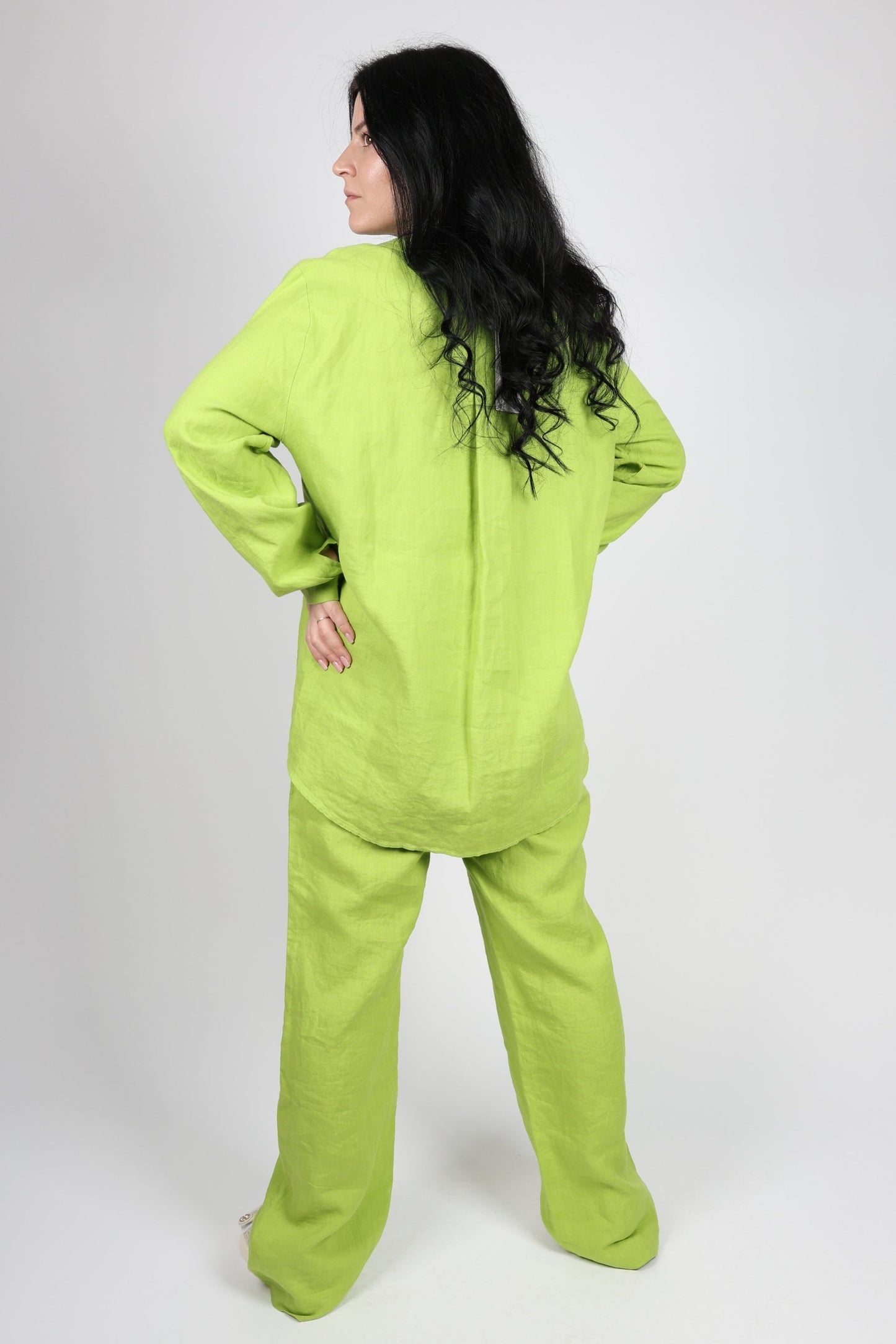 Дамски Комплект от 2 части, Зелен Roberto Fashion Store Set RBRF2203GRNSTLNN36 Green 36