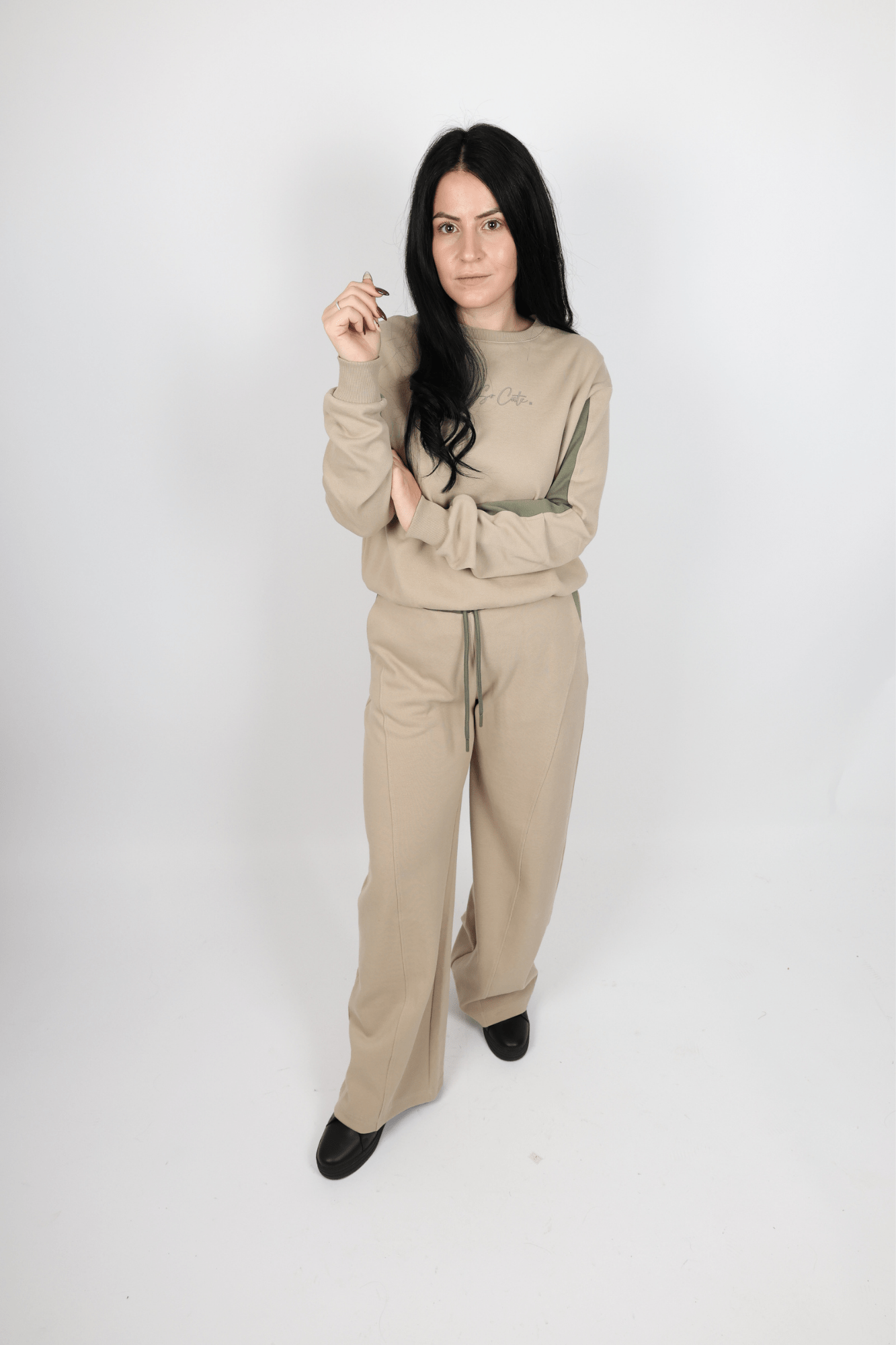 Дамски Комплект от 3 Части, Кафяв & Зелен Roberto Fashion Store Set L7M8N9SB S INTL Brown
