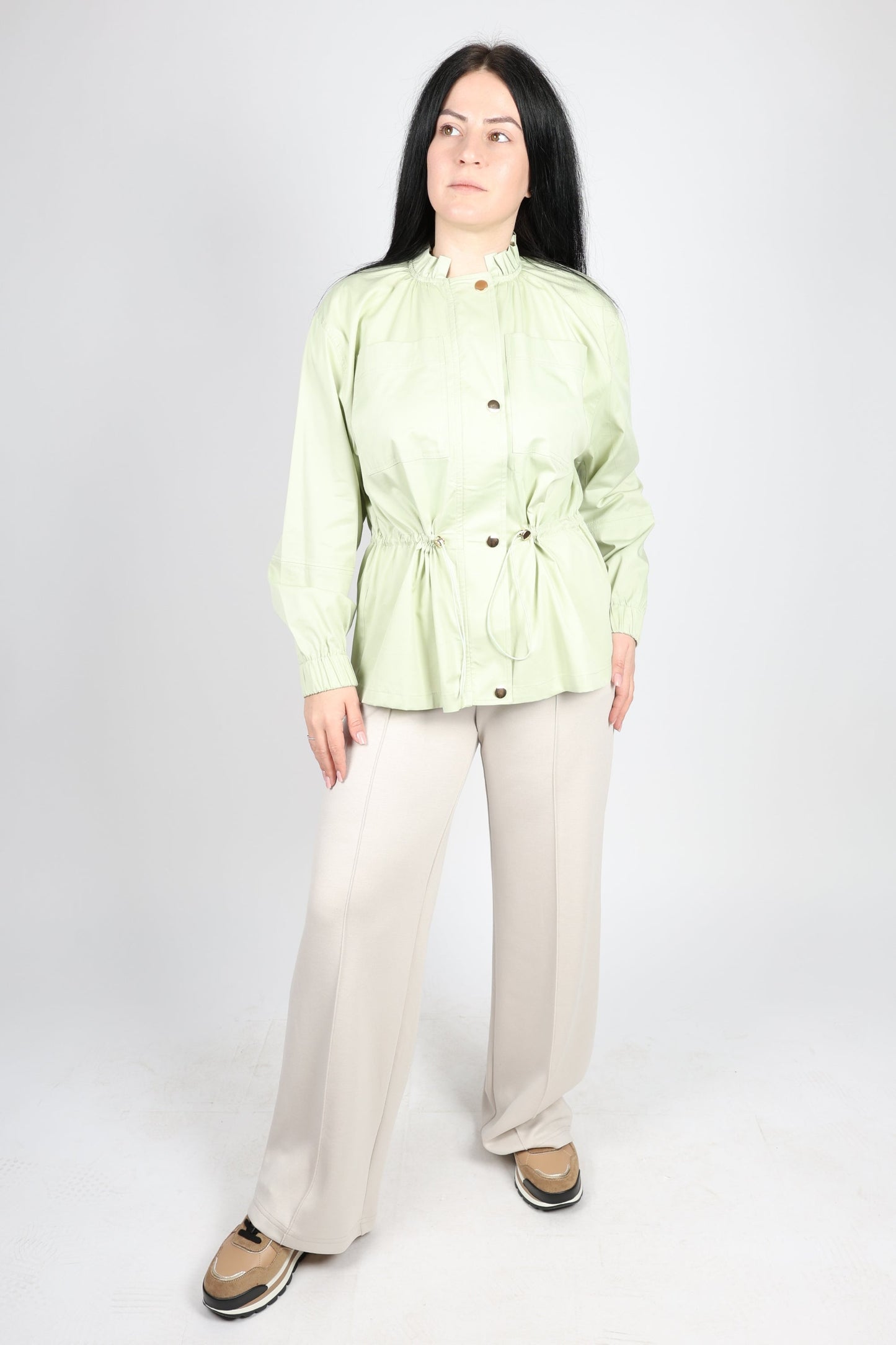 Дамски Комплект от 3 Части, Зелен Roberto Fashion Store Set RBRF1903SPRTSETGRN38 Green 38 EU