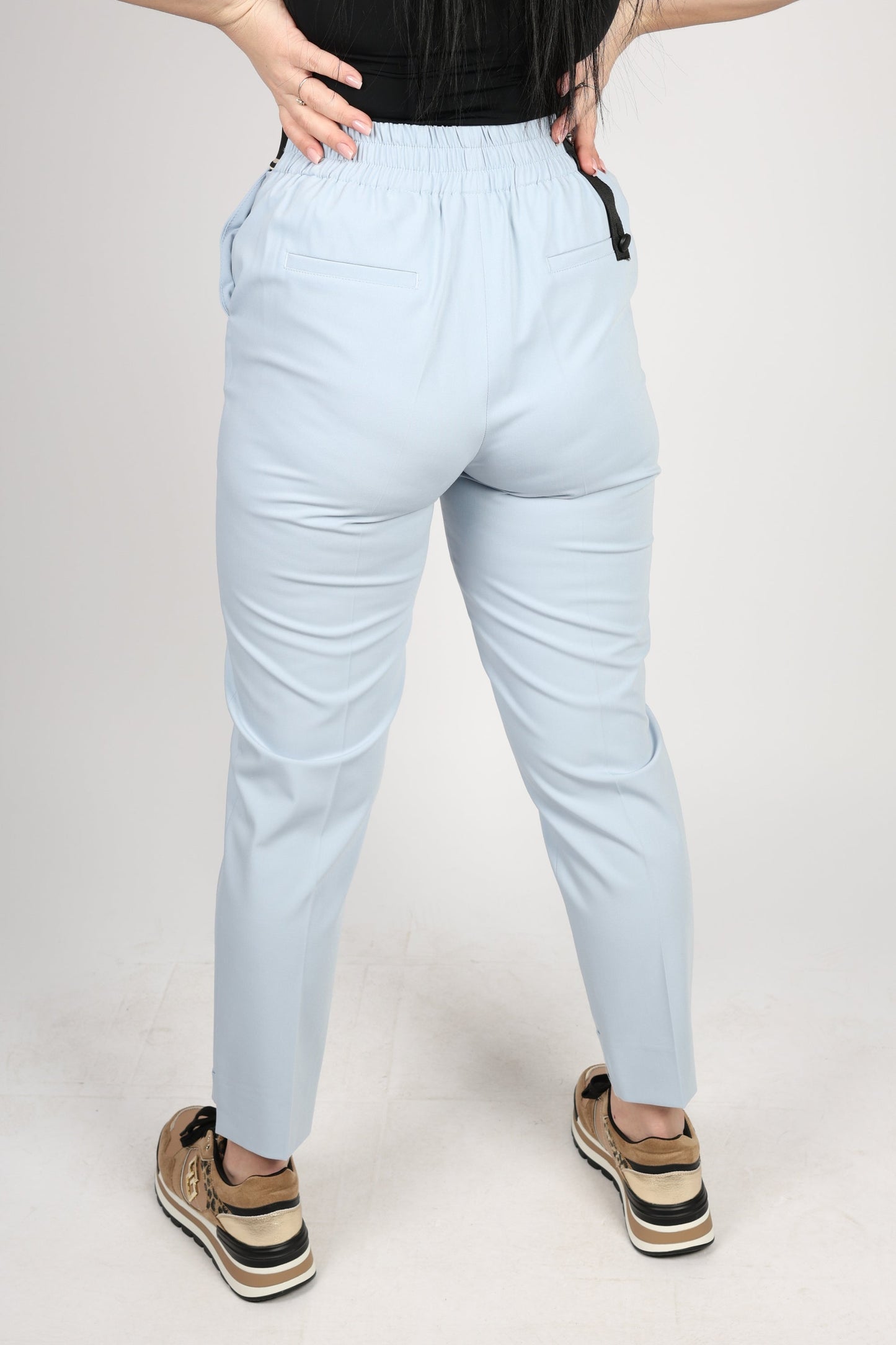 Дамски Панталон, Син Roberto Fashion Store Trousers RFRF1903TRSRBLU36 Blue 36 EU