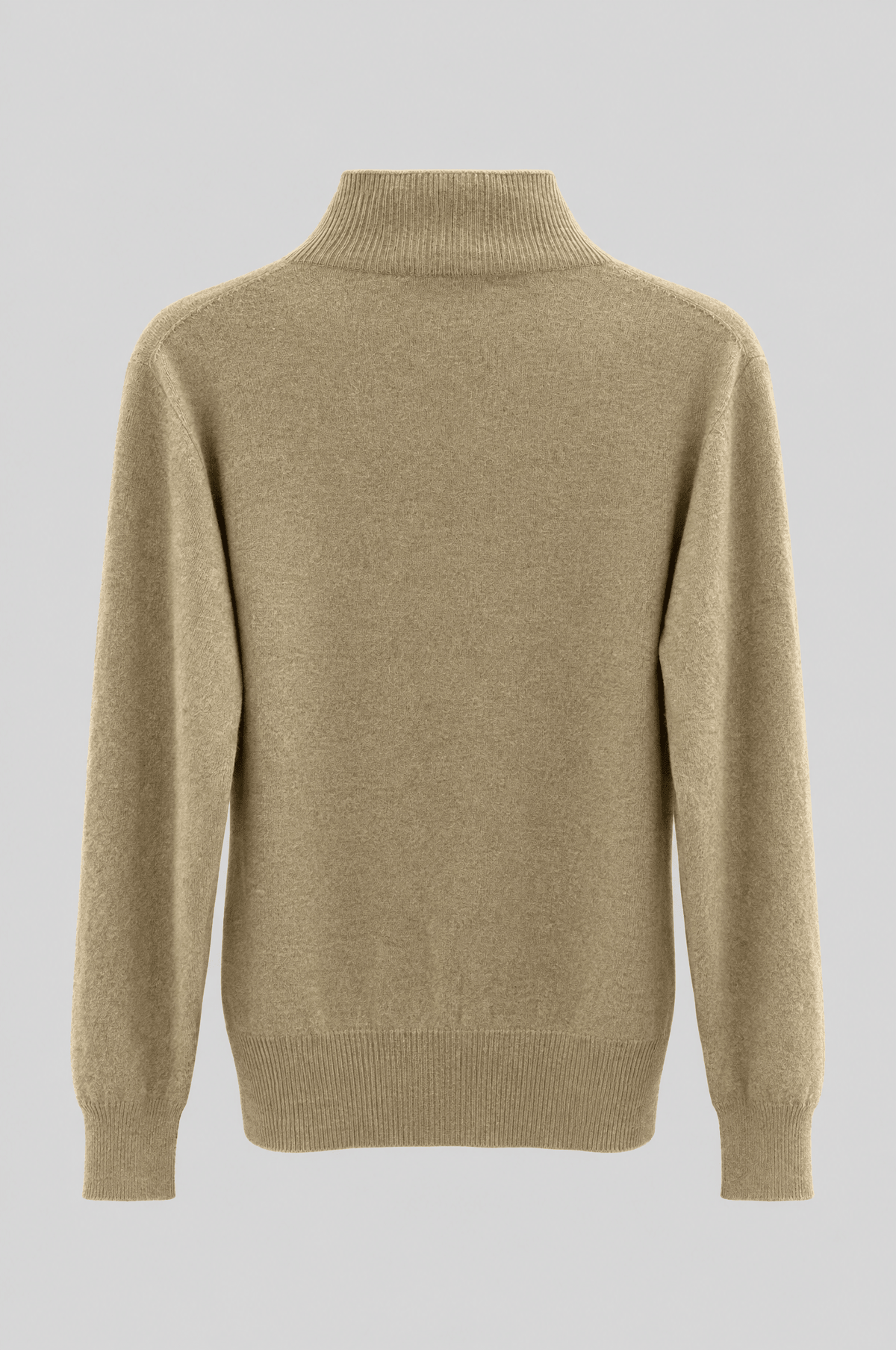 Damski sweter Lèmme w kolorze beżowym - mieszanka kaszmiru i półgolf - rozmiary S-L Lèmme Roberto Fashion Store Sweater 14078LU-GRA7951-S S