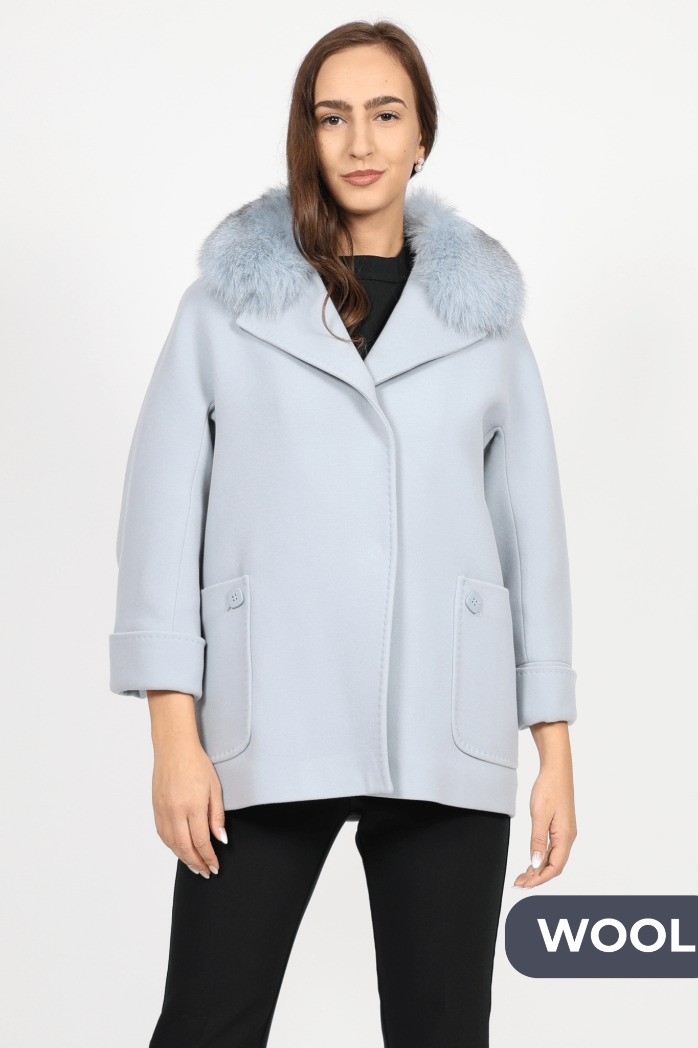 Women's Coat, Blue