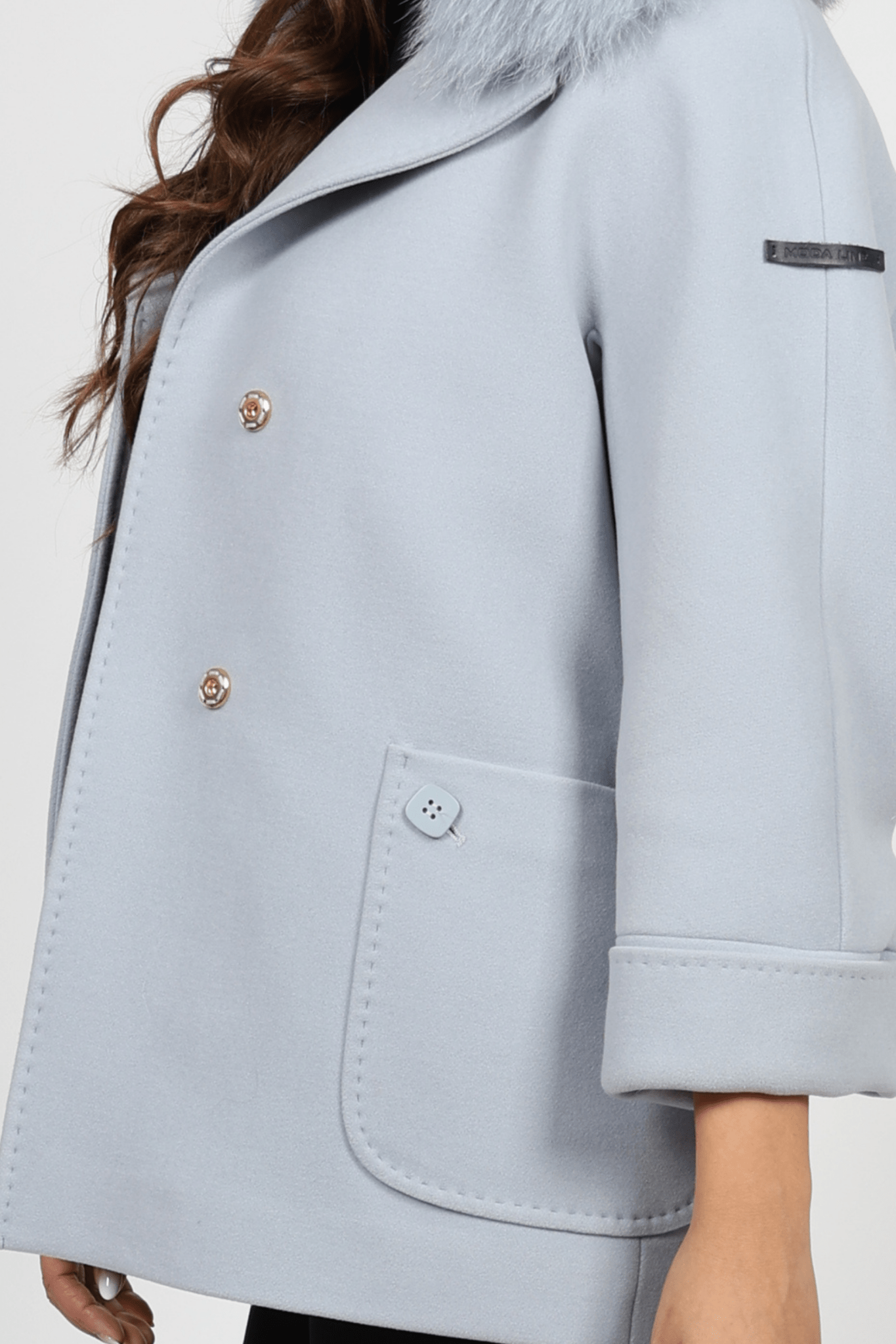 Women's Coat, Blue