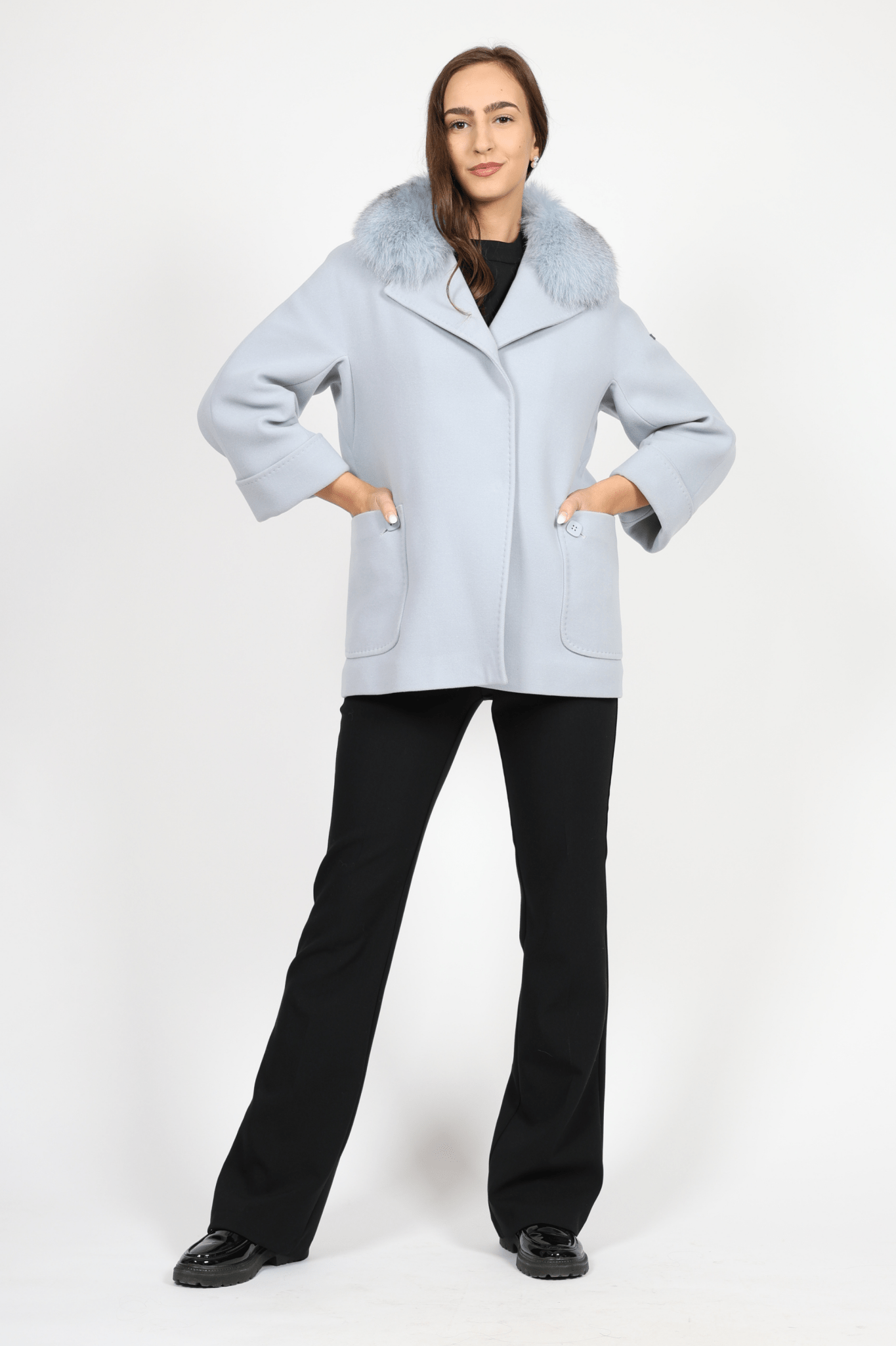 Women's Coat, Blue