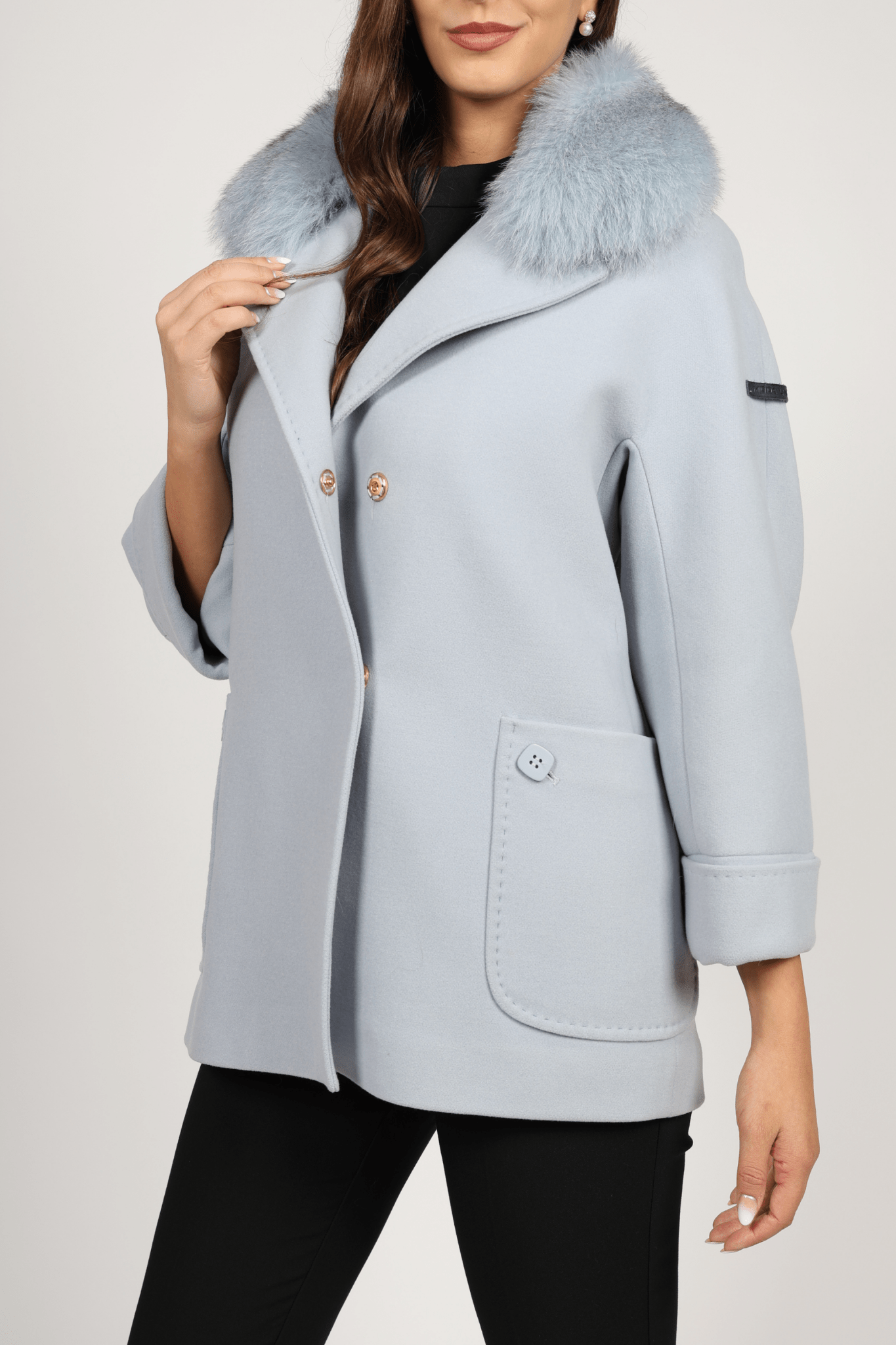 Women's Coat, Blue