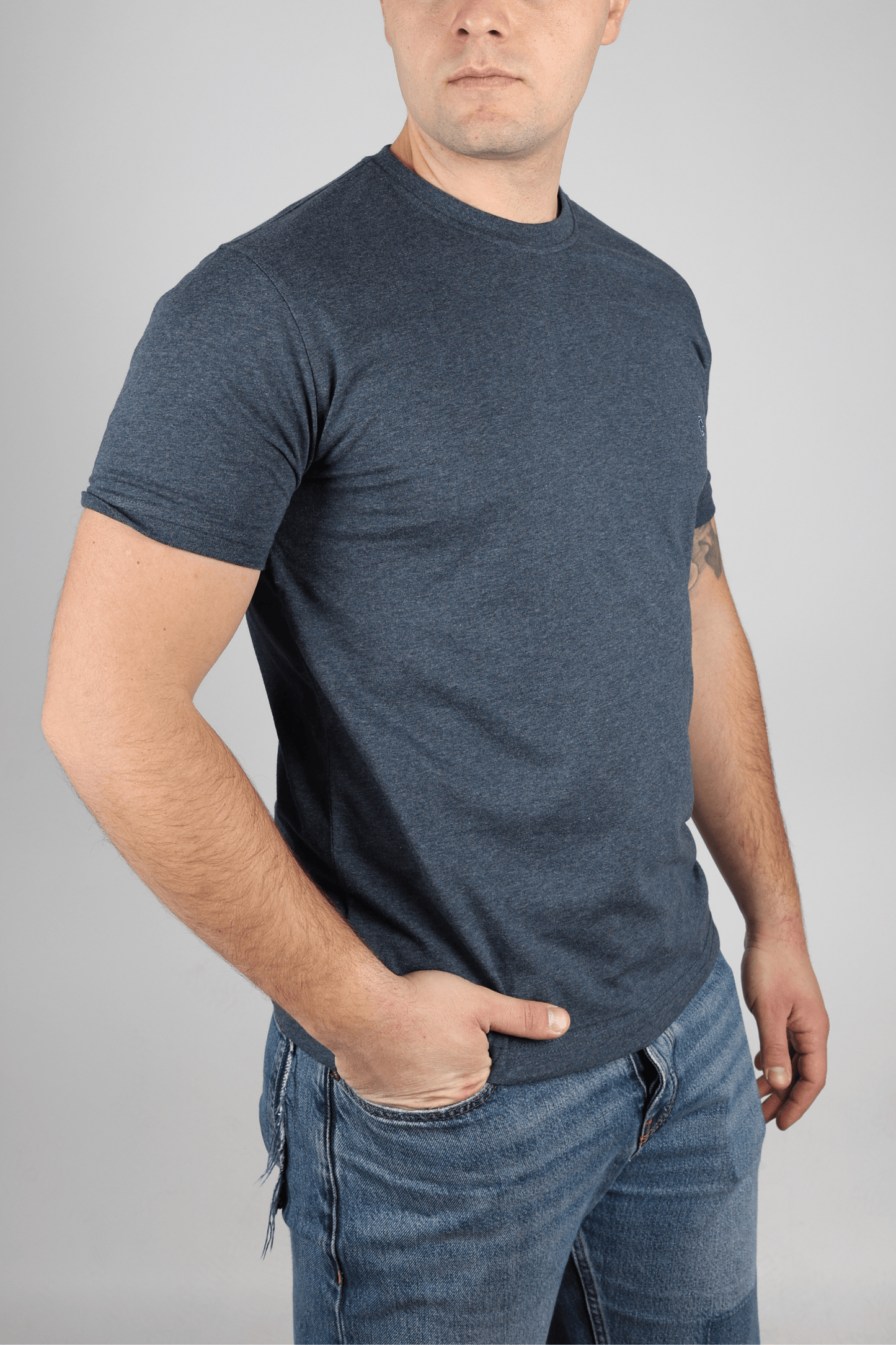 Мъжка Тениска, Син Roberto Fashion Store T-shirt LEGTSHNAVMED M Blue