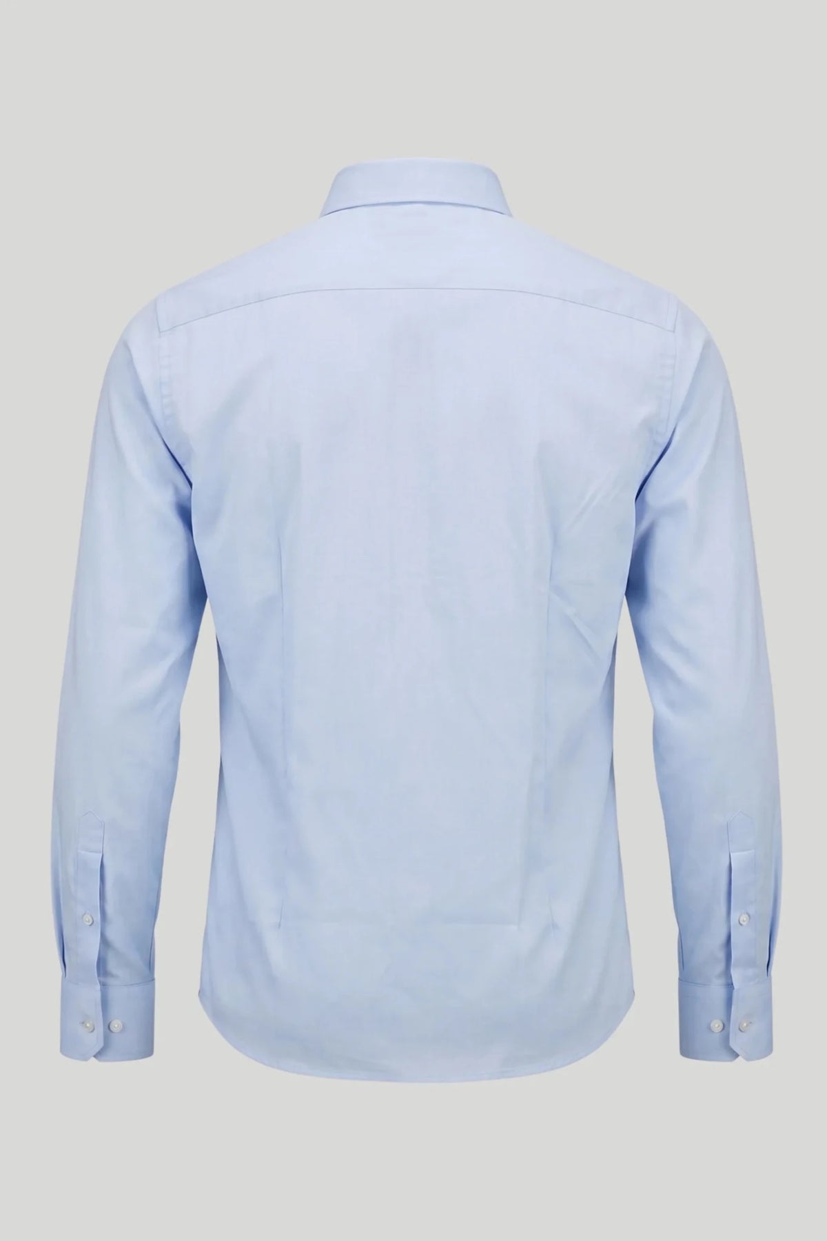 Męska elastyczna koszula z wiskozy bambusowej – błękitna Boston Roberto Fashion Store T-shirt MAY83300403-39 39