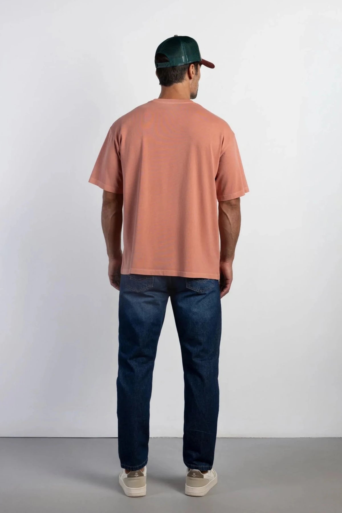 ג’ינס גברים בגזרה צרה – כחול משופשף Boston Roberto Fashion Store Jeans MAY83890417-40 40