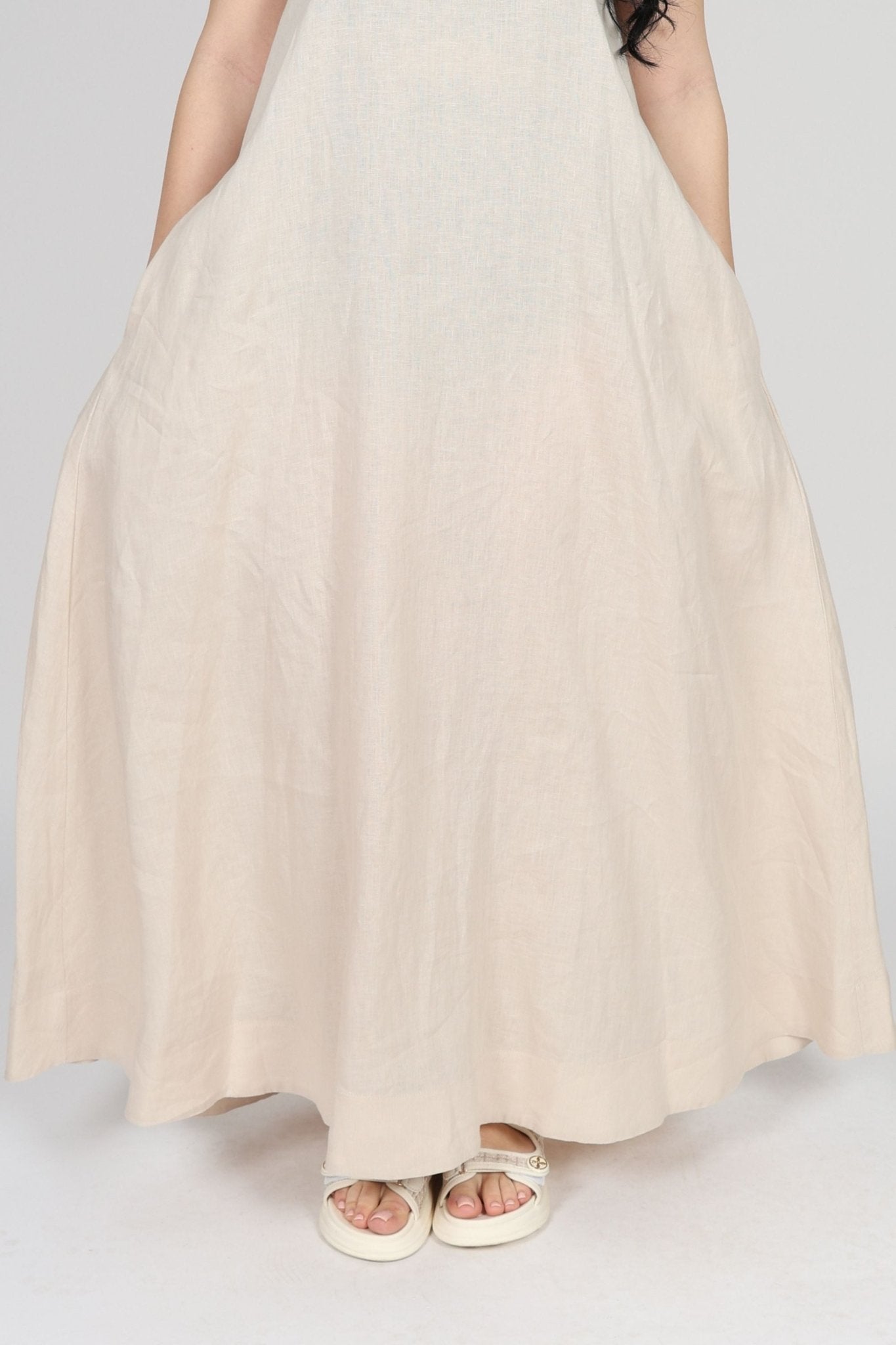 Dress, Beige
