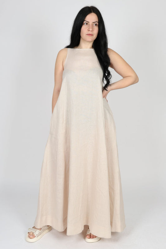 Dress, Beige
