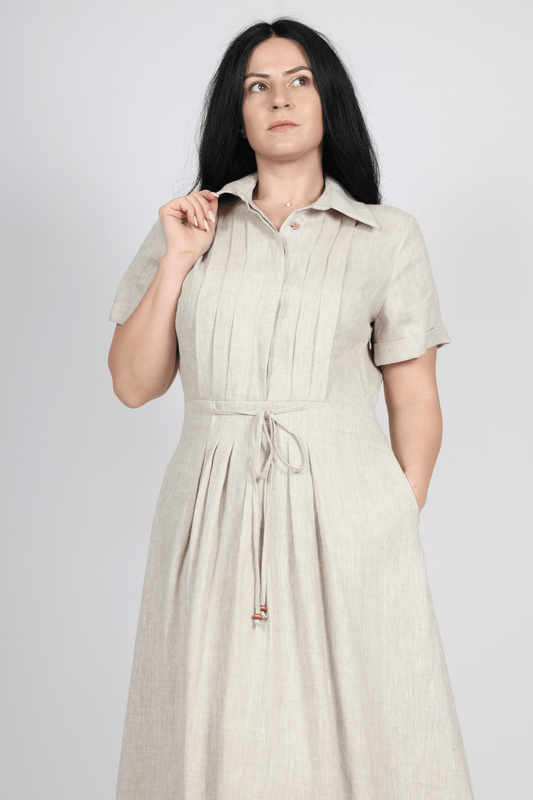 Dress, Beige