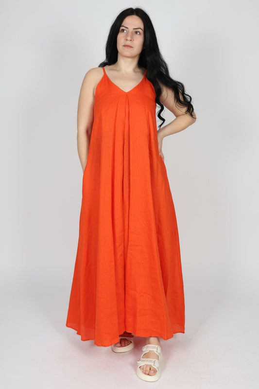 Dress, Orange