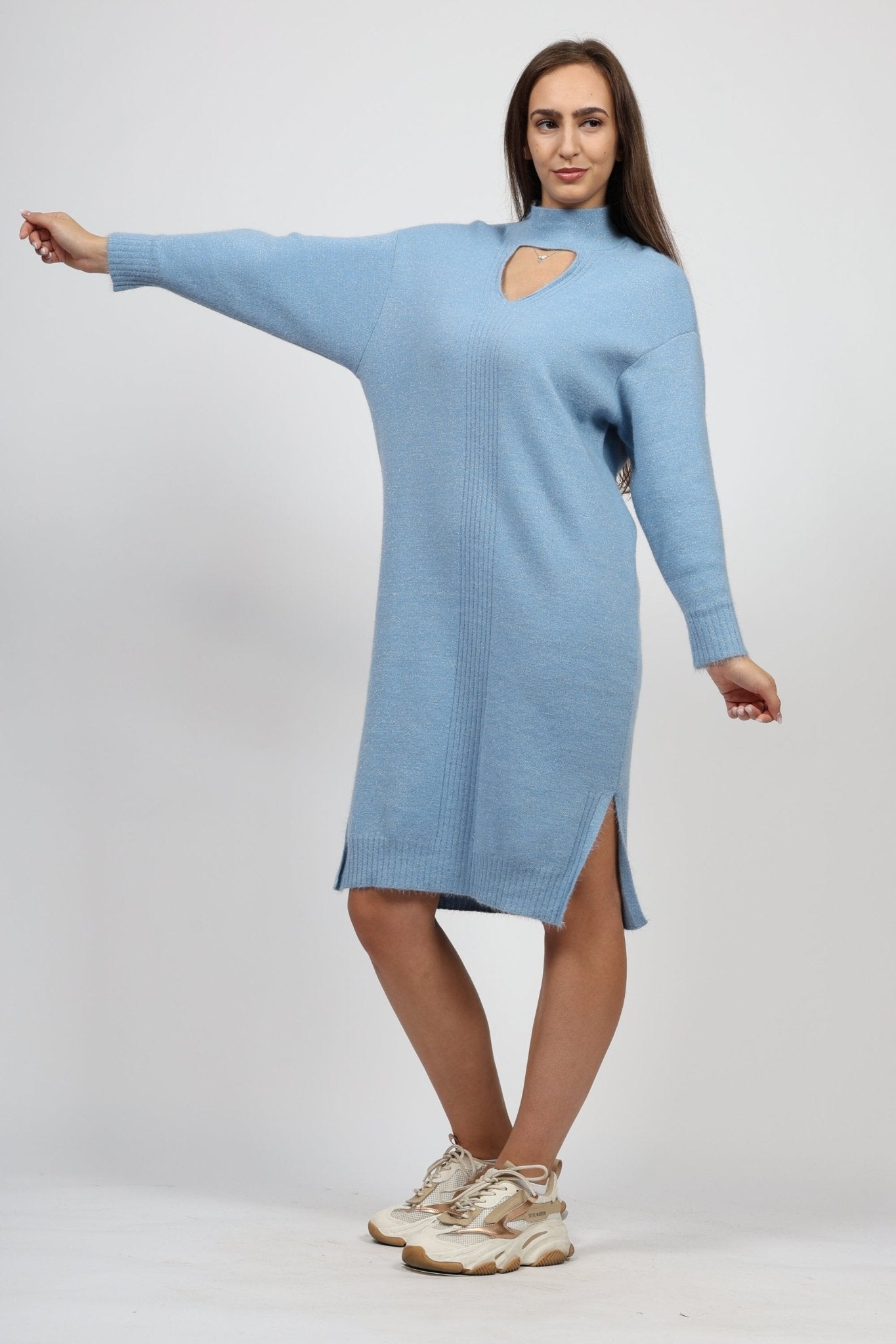Organic cotton dress, Sky blue