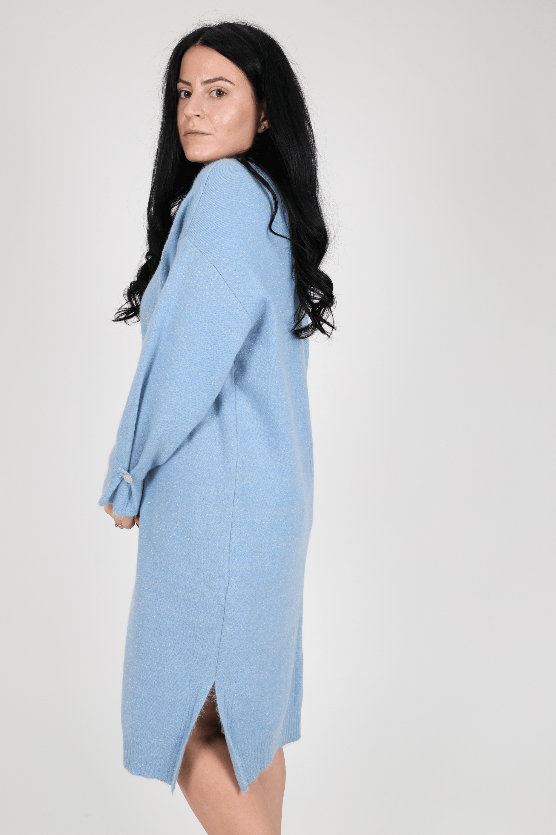 Рокля, Син Roberto Fashion Store Dress 3M4N5O S INTL Blue