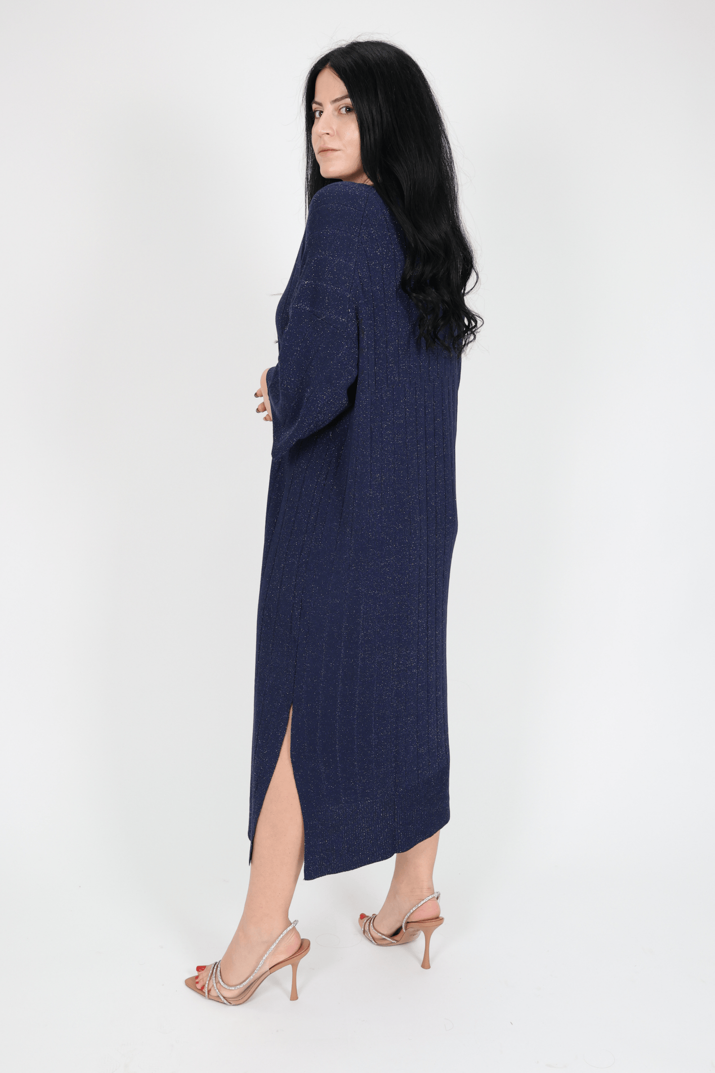 Рокля, Тъмносин Roberto Fashion Store Dress 9S0T1U M INTL Navy