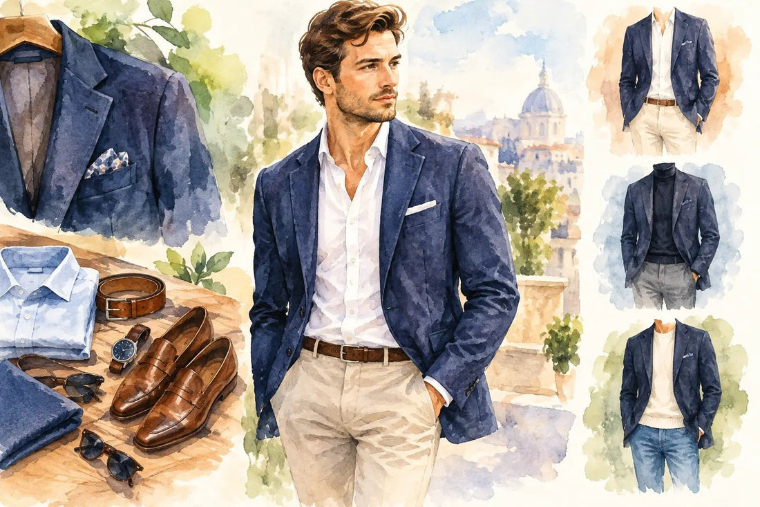 Как се комбинира мъжко сако без грешка - Roberto Fashion Store