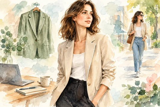 Ревю на български блейзър за работа и всеки ден - Roberto Fashion Store