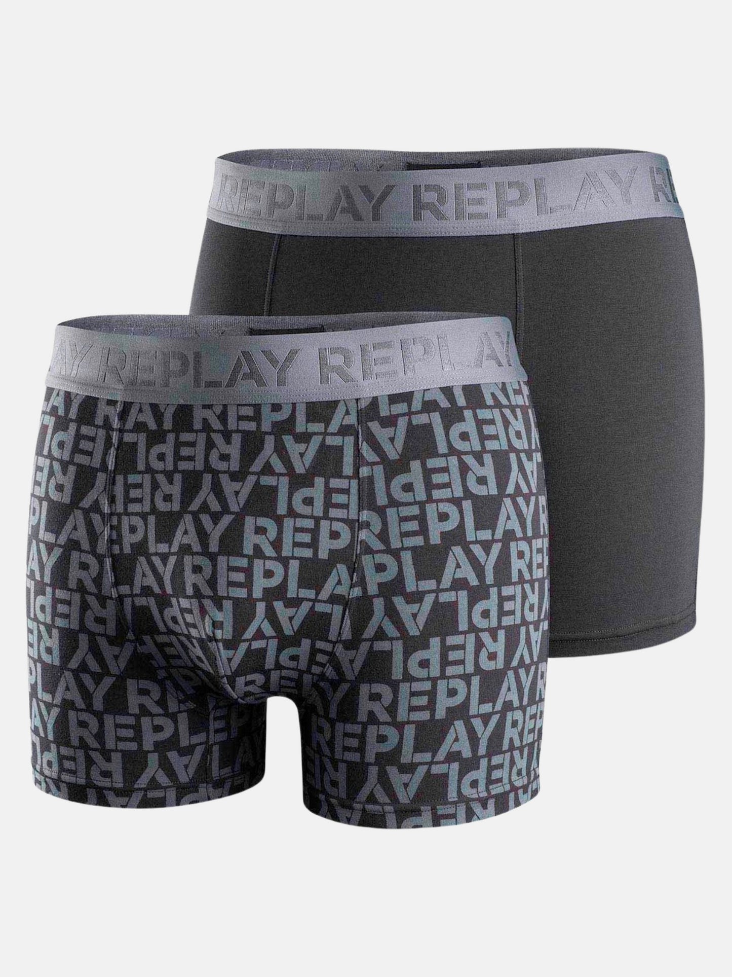 Men's Boxer Briefs, Replay, Grey