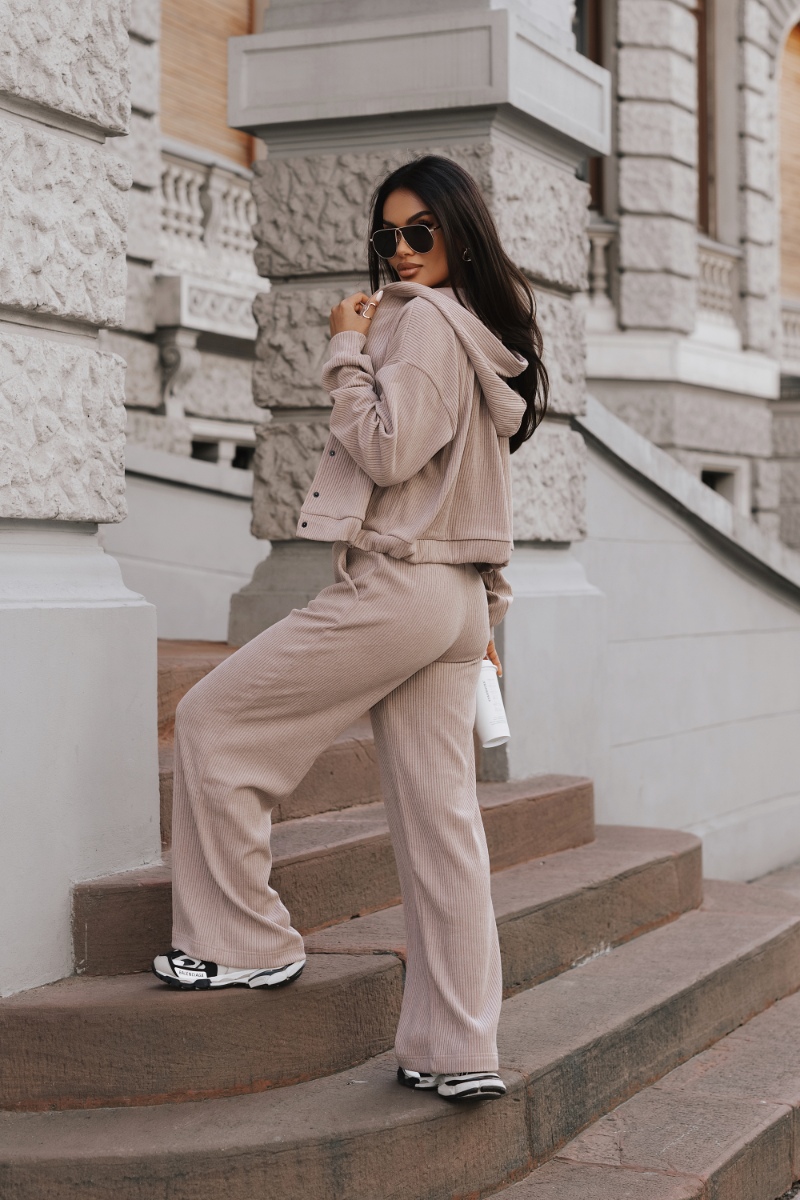 Unisex set BROOKLYN, Fango color