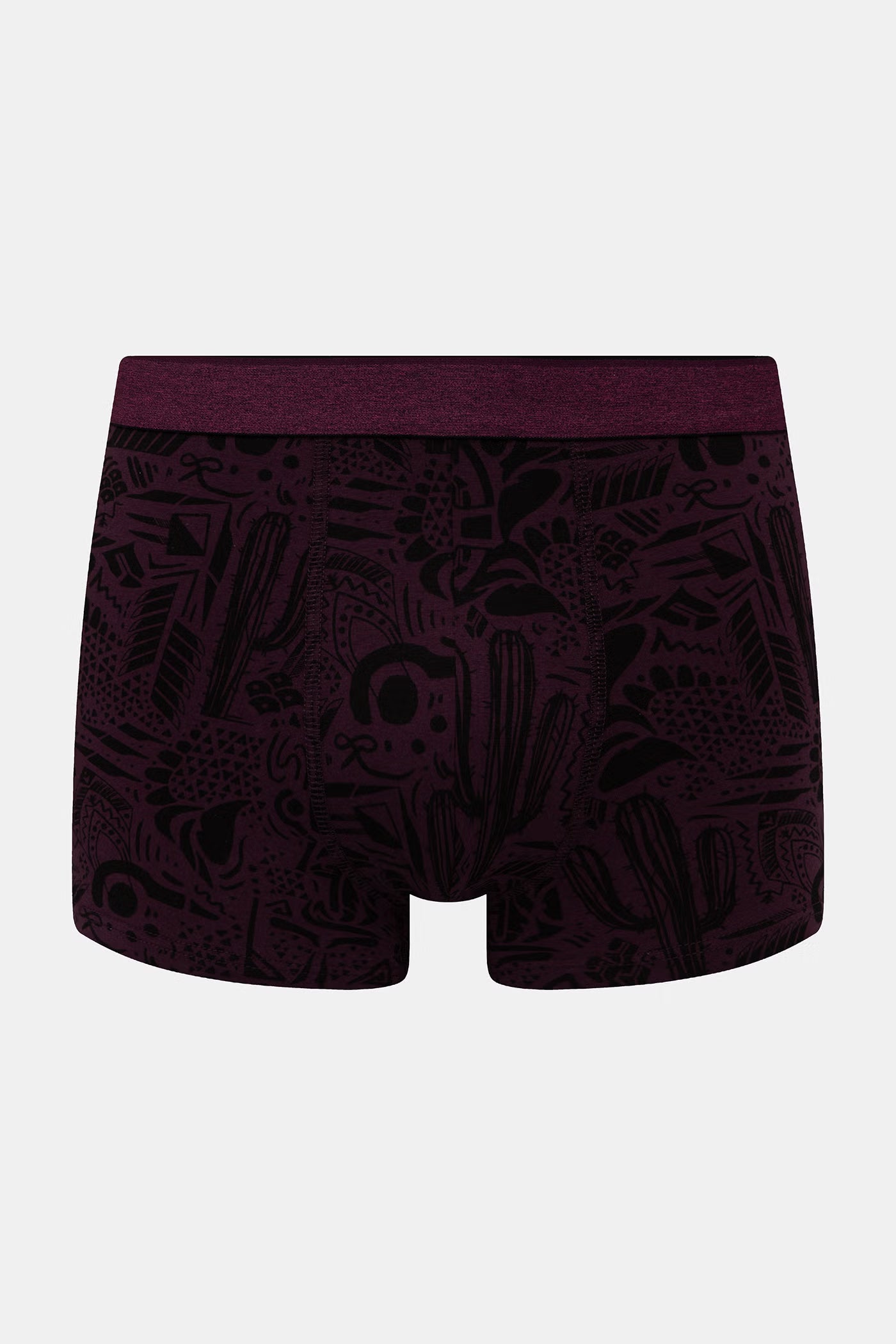 Herren Baumwollboxershorts in Schwarz – Packung mit 2 Stück
