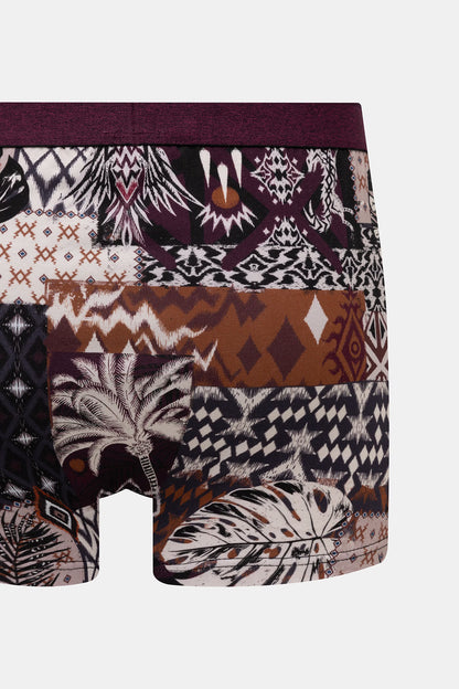 Herren Baumwollboxershorts in Schwarz – Packung mit 2 Stück